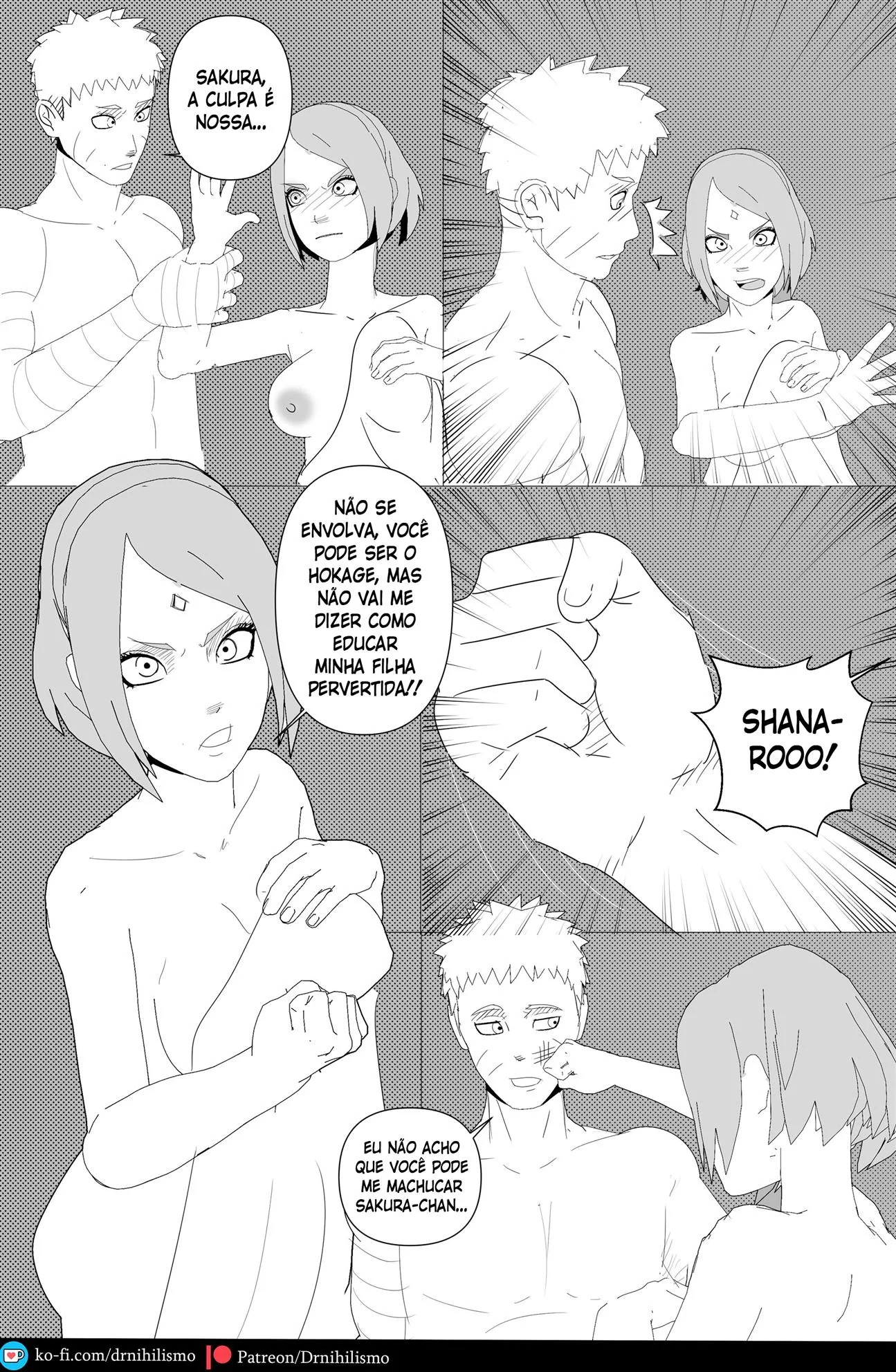 Sarada e seu Mangekyo Sharingan: A piranha bucetuda do clã Uchiha” em Hentai HQ