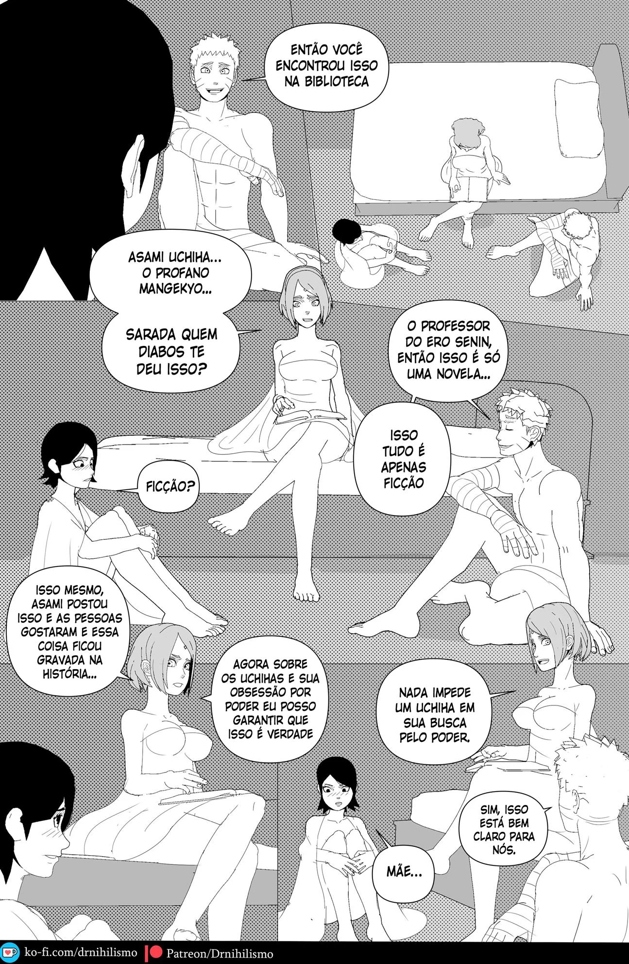 Sarada e seu Mangekyo Sharingan: A piranha bucetuda do clã Uchiha” em Hentai HQ