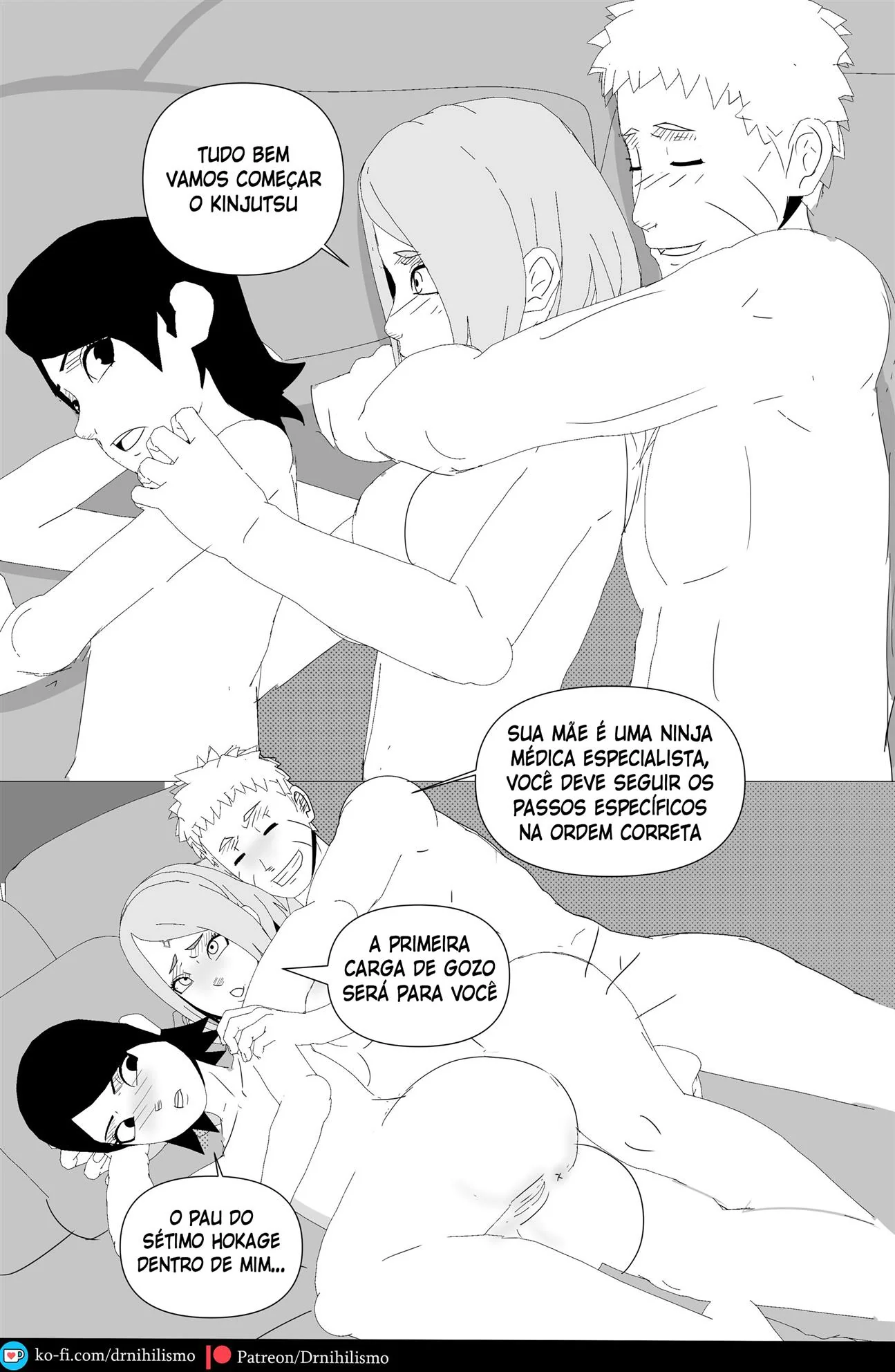 Sarada e seu Mangekyo Sharingan: A piranha bucetuda do clã Uchiha” em Hentai HQ