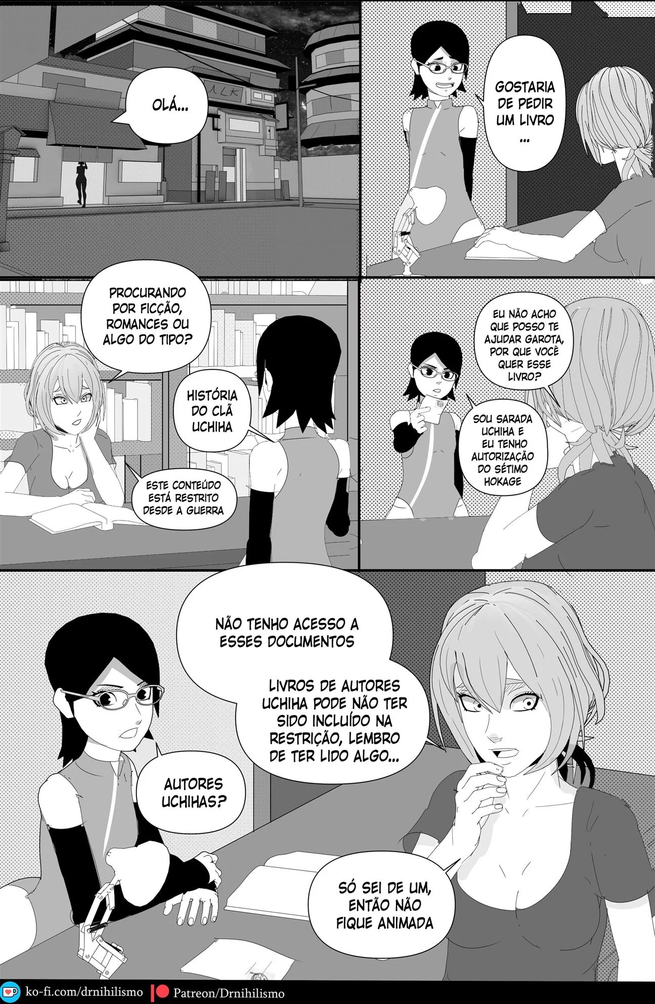 Sarada e seu Mangekyo Sharingan: A piranha bucetuda do clã Uchiha” em Hentai HQ