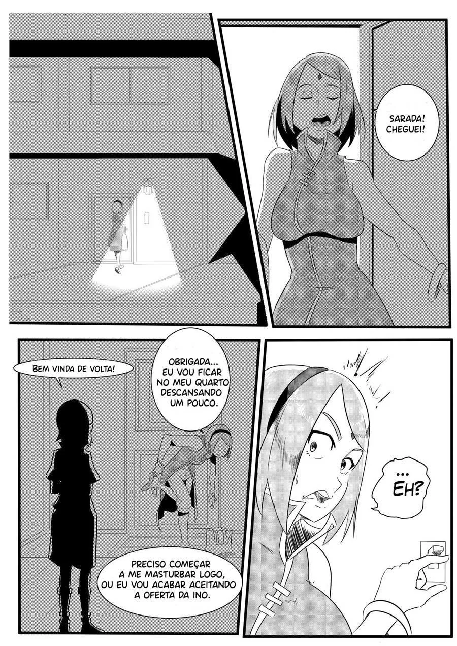 Boruto Pornô: Sakura e Sarada em um Incesto Lésbico Imperdível – HQ Brasileiro