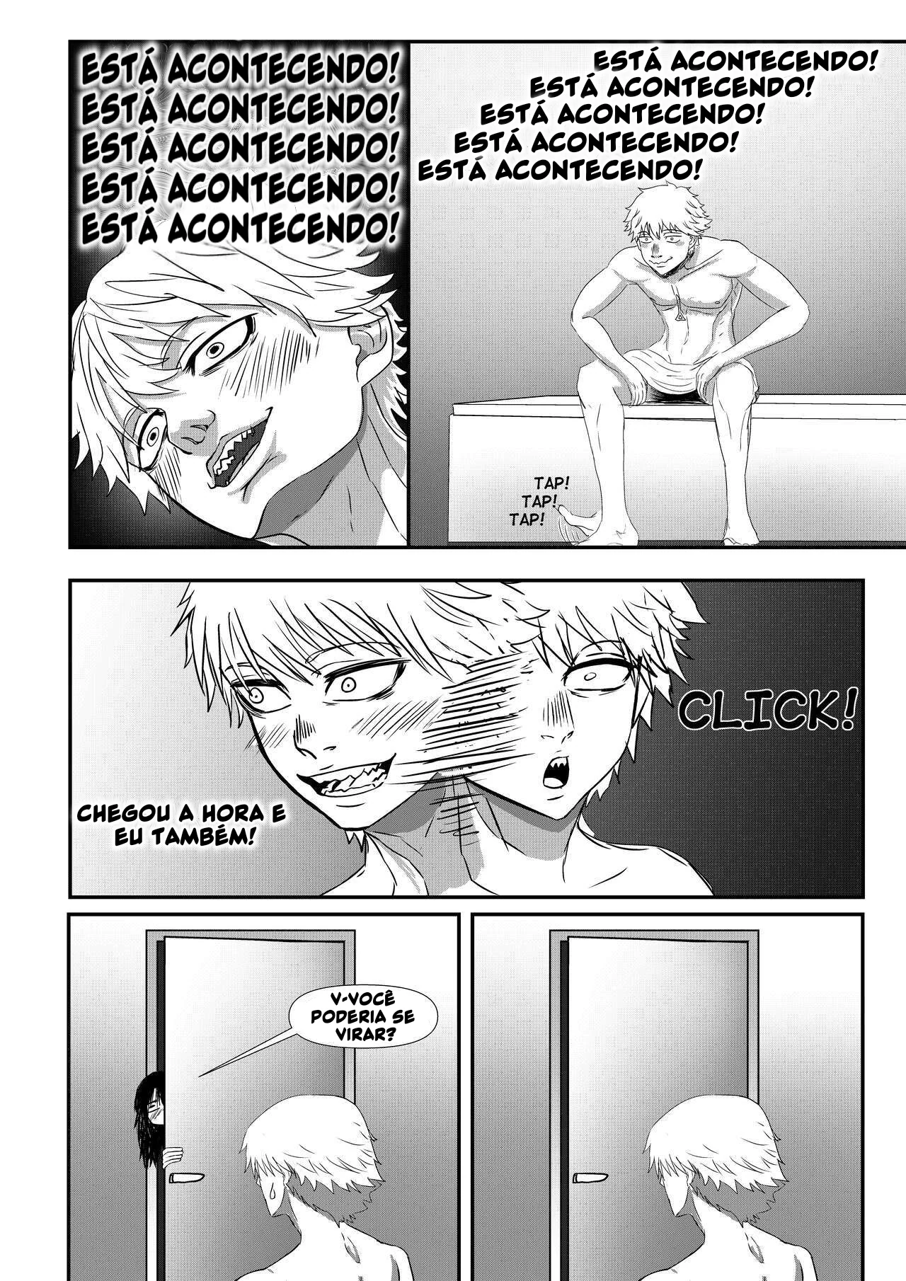 Chainsaw Man: Acasalamento Com Motosserra – Piranha Asa Mitaka encara a rola gigante de Denji em um hentai HQ brasileiro!