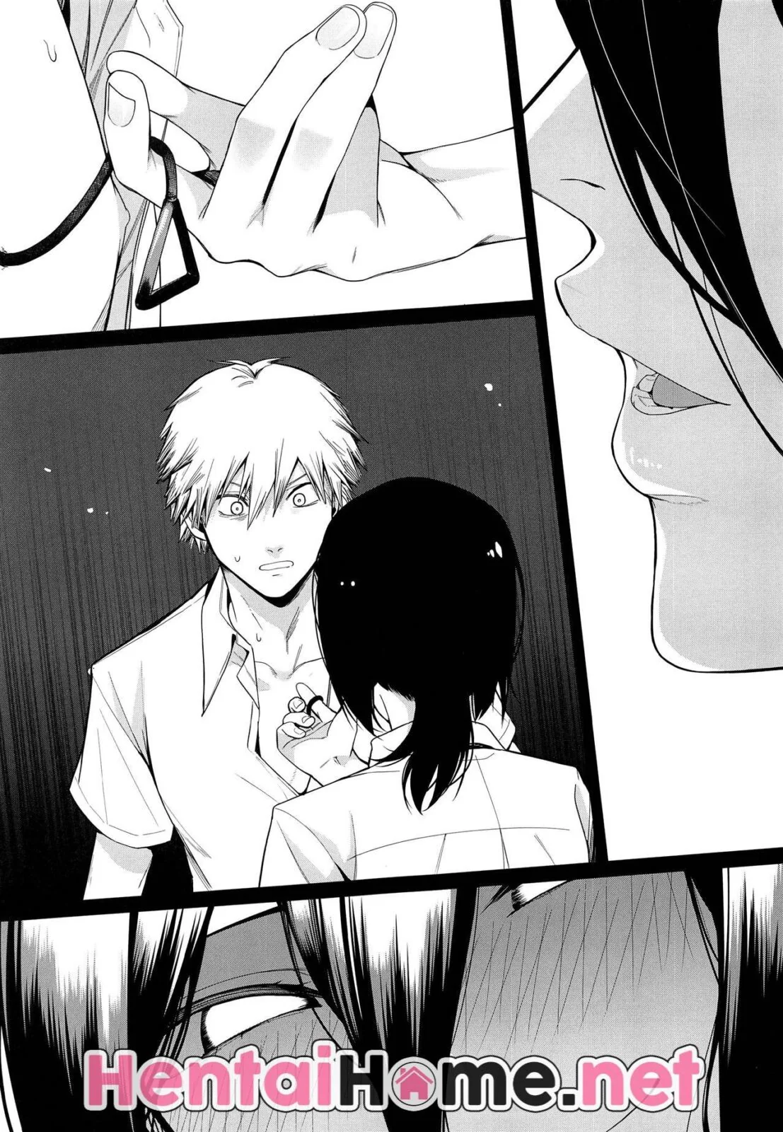 Descobertas na Escola: Makima e Denji Exploram seus Desejos Sexuais em Hentai HQ Brasileiro