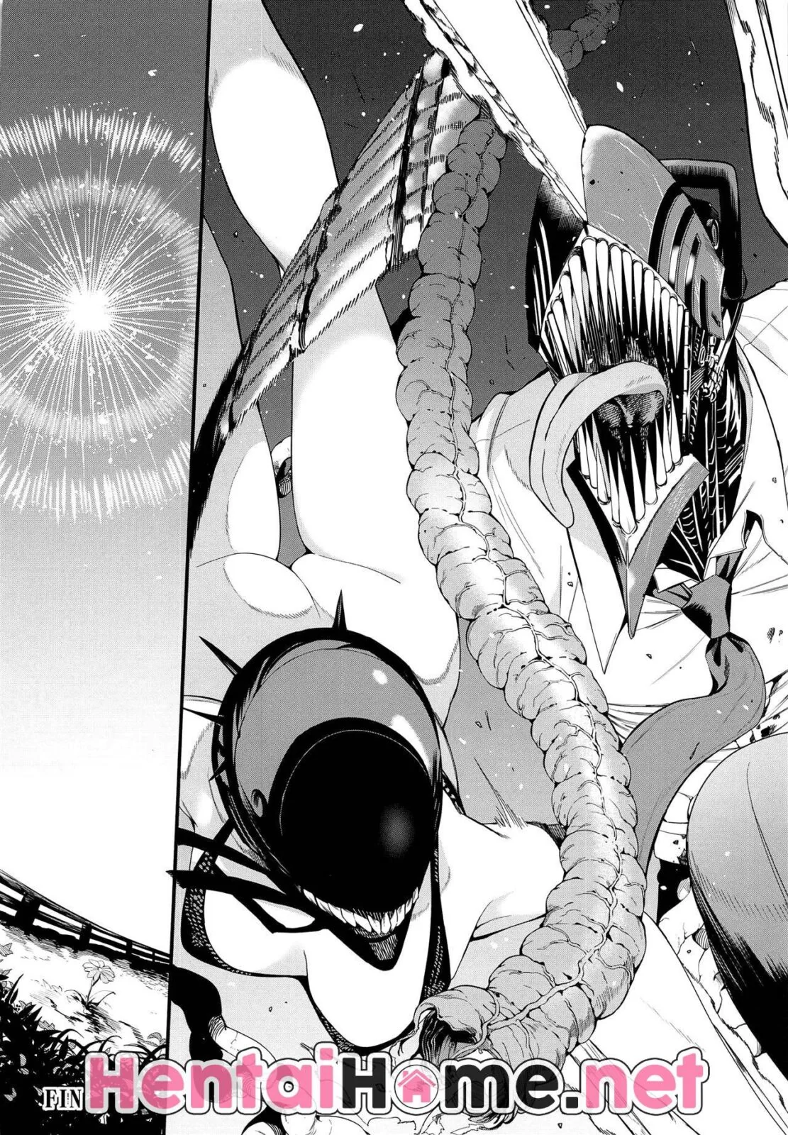 Descobertas na Escola: Makima e Denji Exploram seus Desejos Sexuais em Hentai HQ Brasileiro