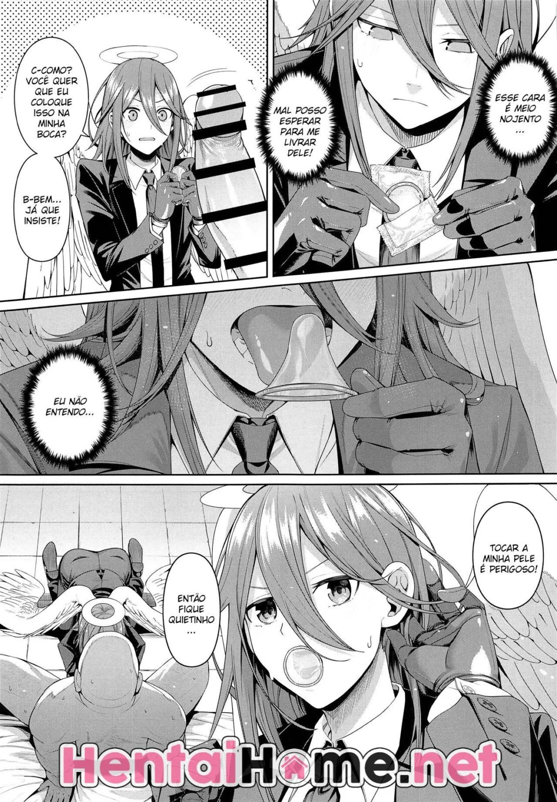 Descobertas na Escola: Makima e Denji Exploram seus Desejos Sexuais em Hentai HQ Brasileiro