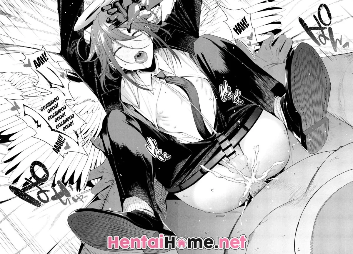 Descobertas na Escola: Makima e Denji Exploram seus Desejos Sexuais em Hentai HQ Brasileiro