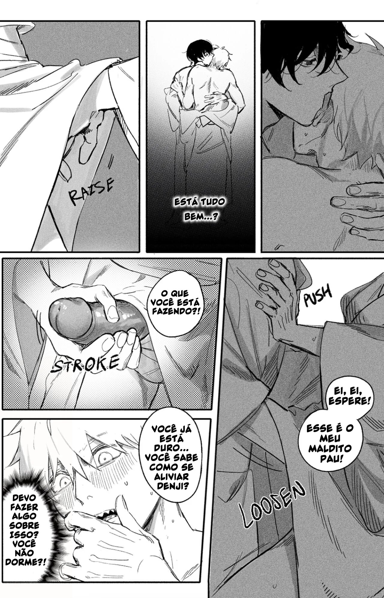 Chainsaw Man Hentai HQ: Denji e Hirofumi Yoshida em uma Pegação Quente