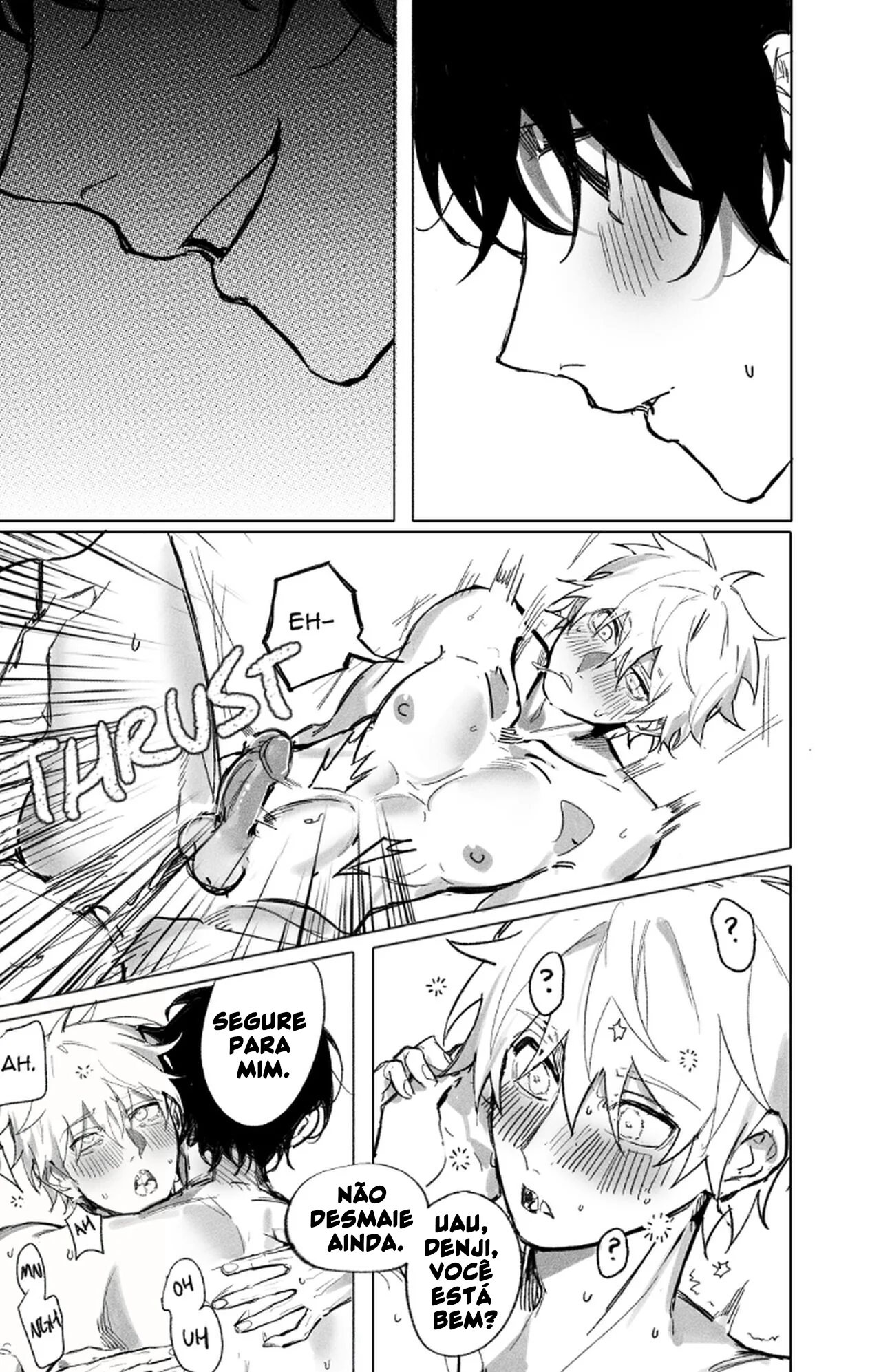 Chainsaw Man Hentai HQ: Denji e Hirofumi Yoshida em uma Pegação Quente