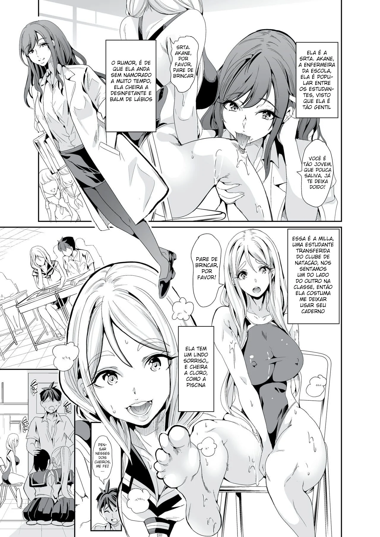 Fragrância do Prazer: Harém 2 – Aroma Proibido em Anime Hentai
