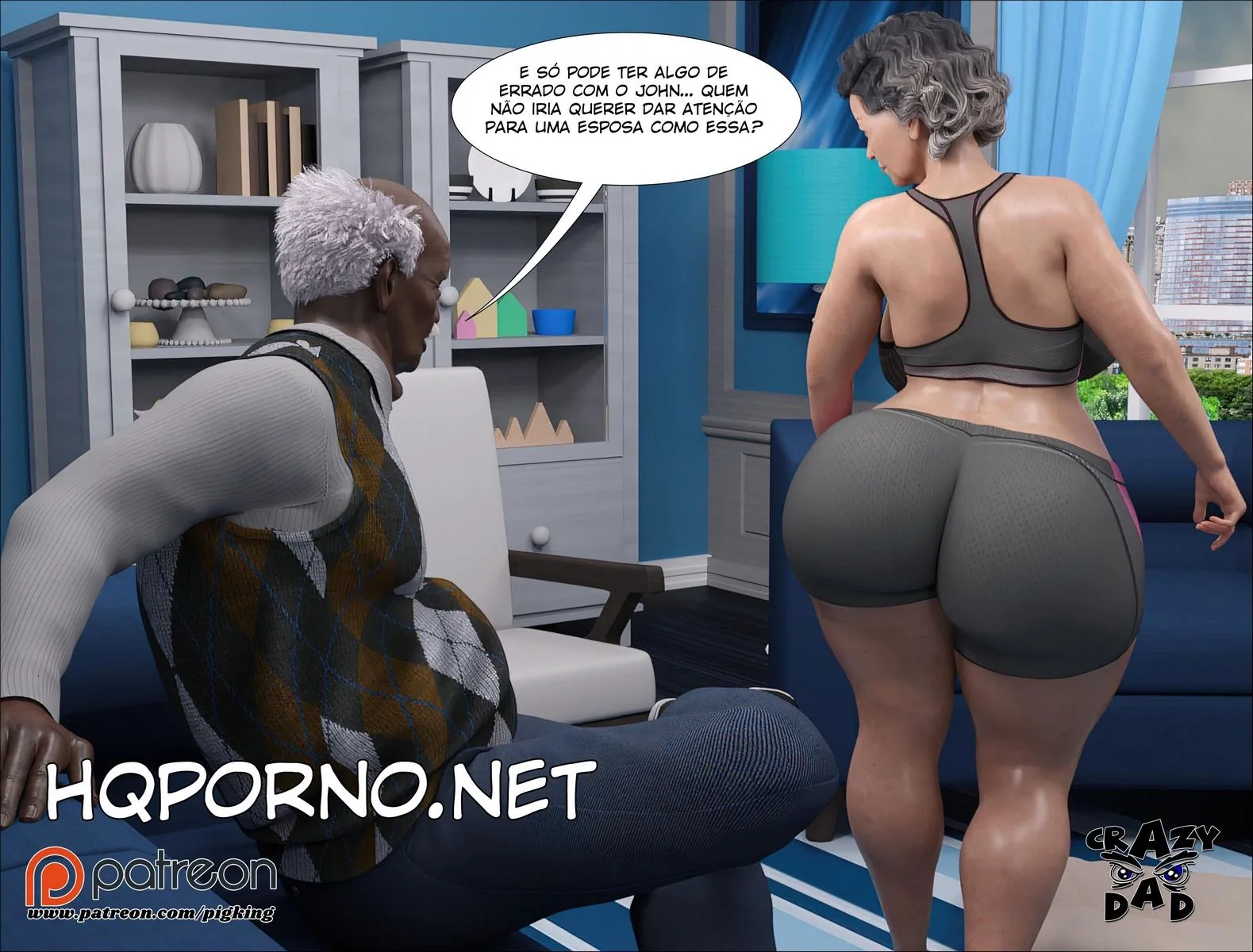 Dando a buceta para o filho pervertido – Novos fetiches em família em Hentai HQ Brasileiro