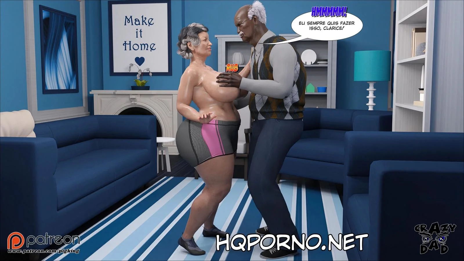 George e Clarice: A Pica Grande e Meladinha – Hentai HQ Brasileiro