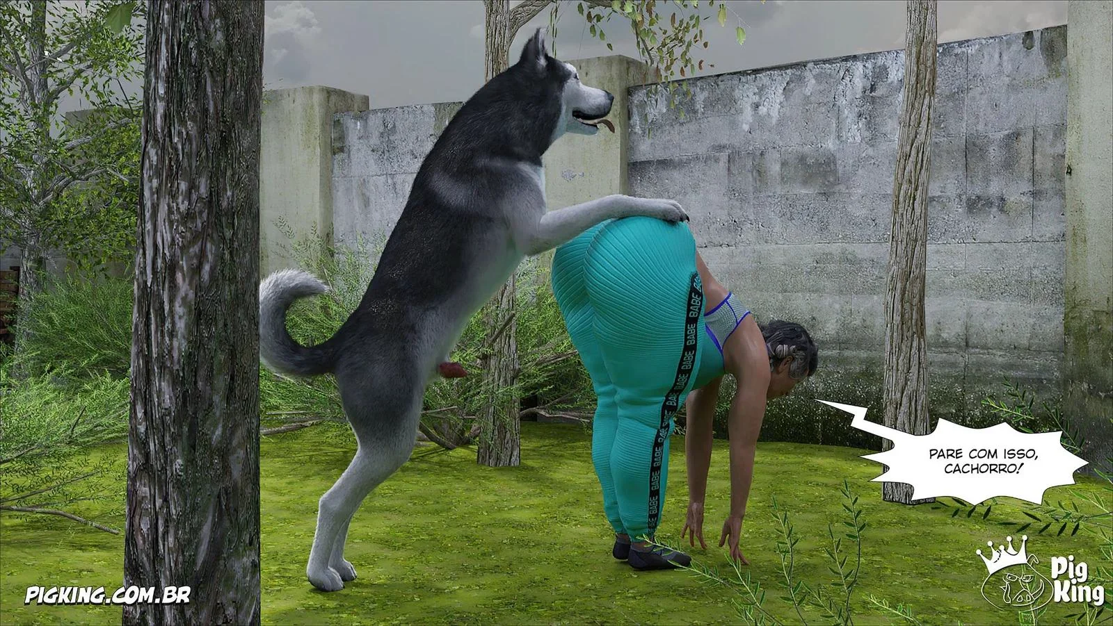 O Tarado da Minha Sogra – Metendo sem Parar em Hentai HQ Brasileiro