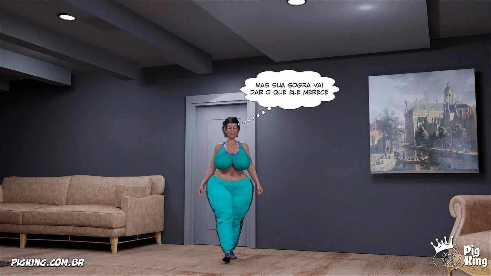 Piranha Clarice busca saciar sua buceta com a pica de Brenda – Hentai HQ Brasileiro