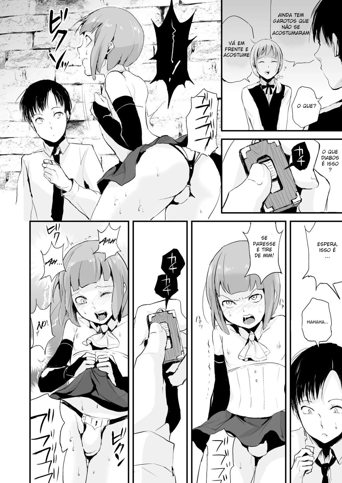 Suruba no Clube Yuugatou com a Trap Soyogo em HQ Brasileiro