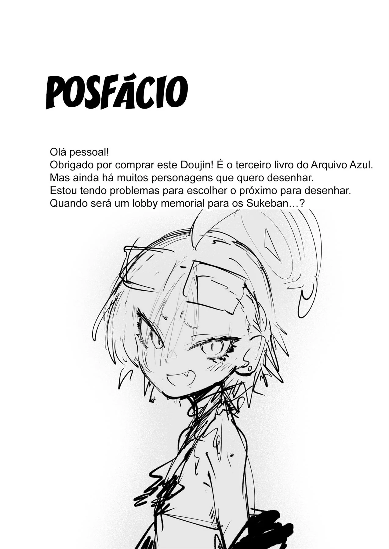 Professor Pirocudo e suas Alunas Piranhas: Disciplina na Escola em Manga HQ