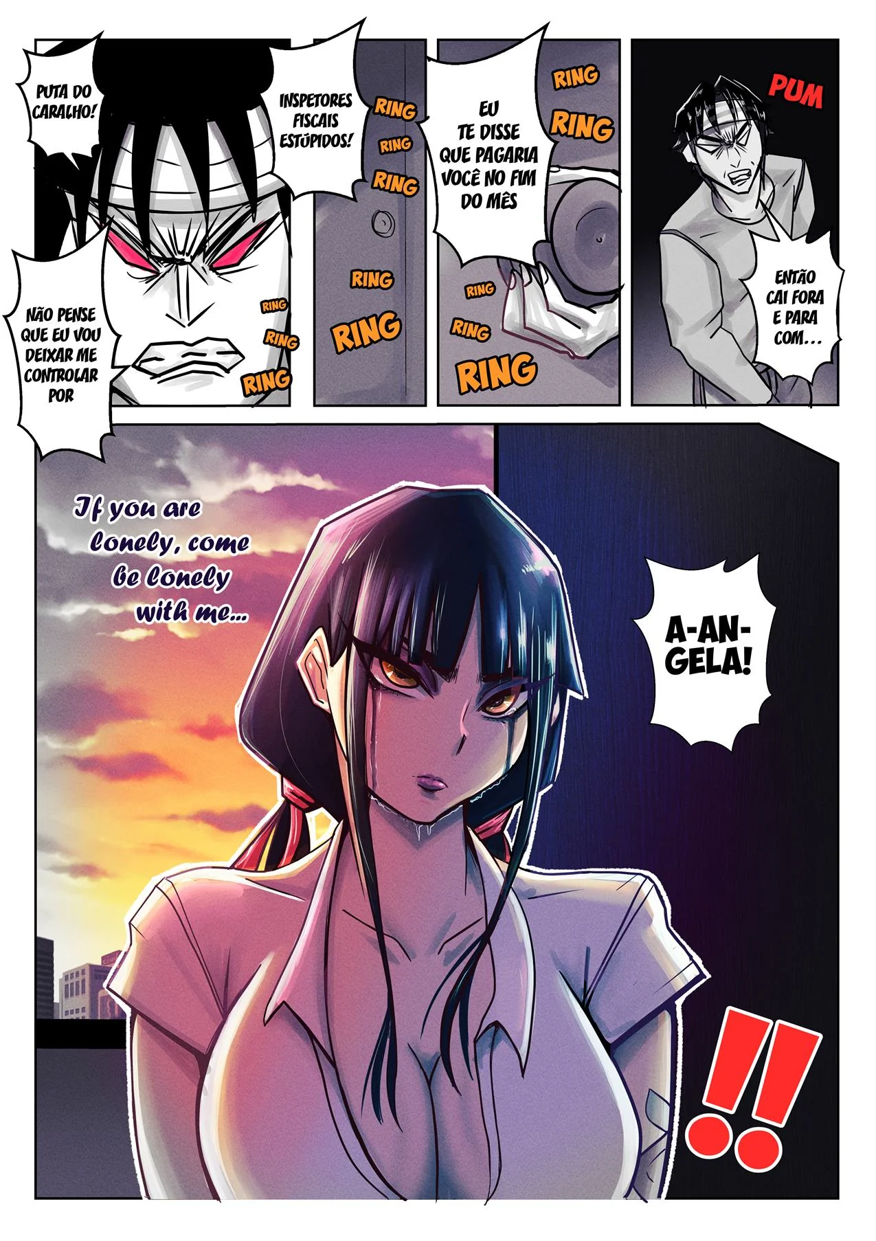 O Nerd Sortudo e a Piranha da Escola – Hentai HQ Brasileiro