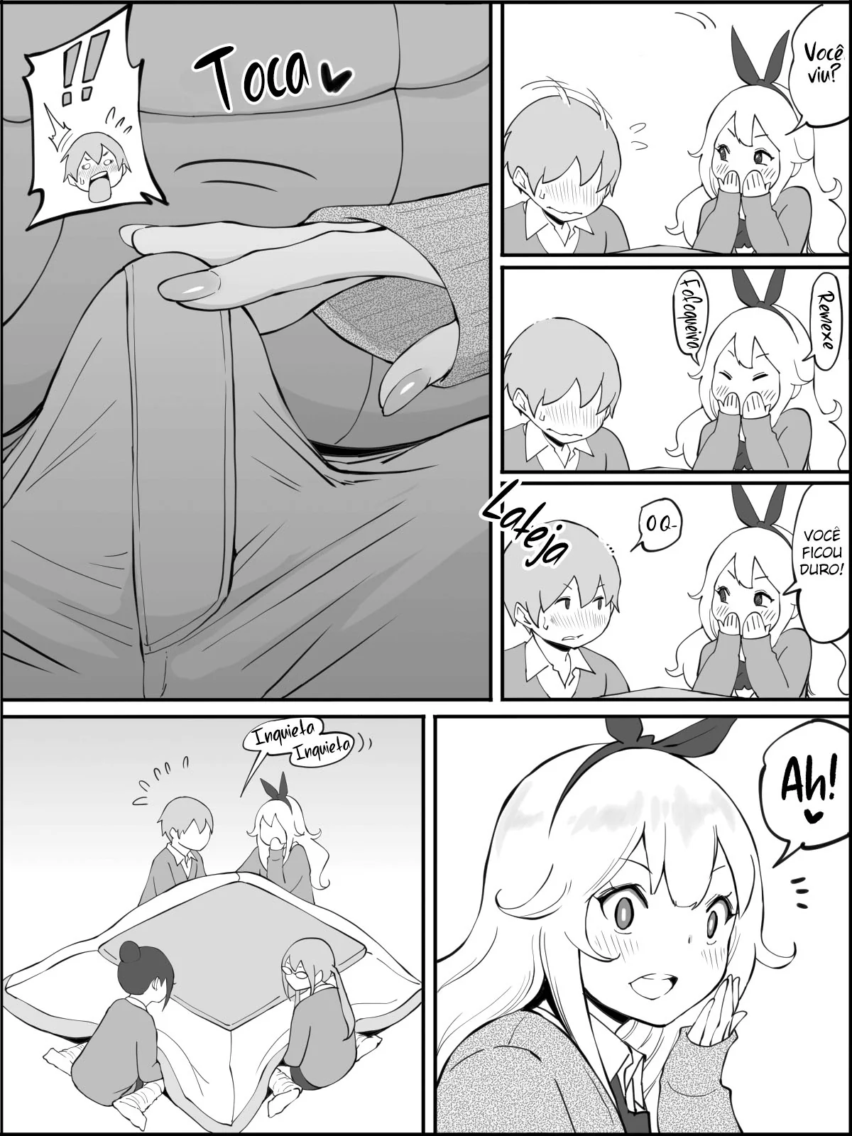O Harém do Sortudo: Aventuras Escaldantes em Hentai HQ Brasileiro