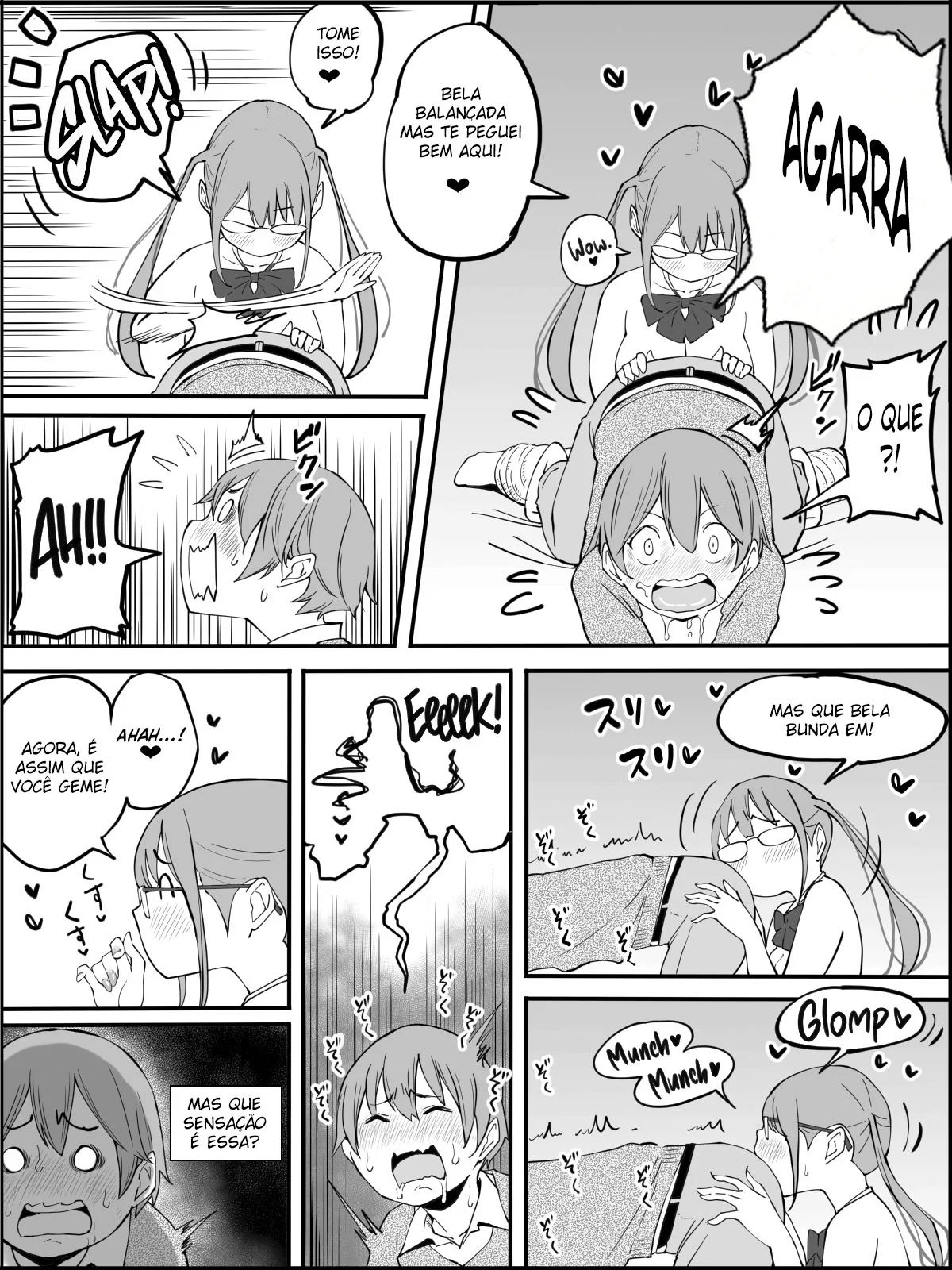 O Harém do Sortudo: Aventuras Escaldantes em Hentai HQ Brasileiro