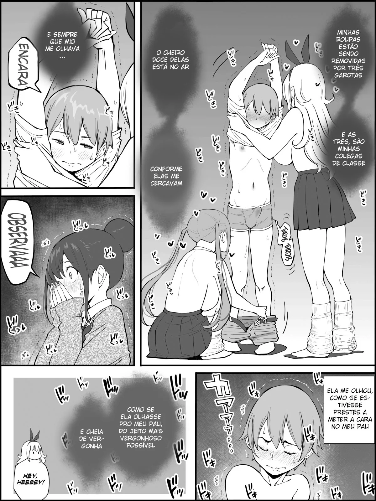 O Harém do Sortudo: Aventuras Escaldantes em Hentai HQ Brasileiro