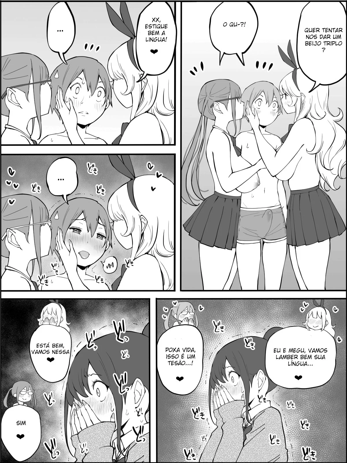 O Harém do Sortudo: Aventuras Escaldantes em Hentai HQ Brasileiro