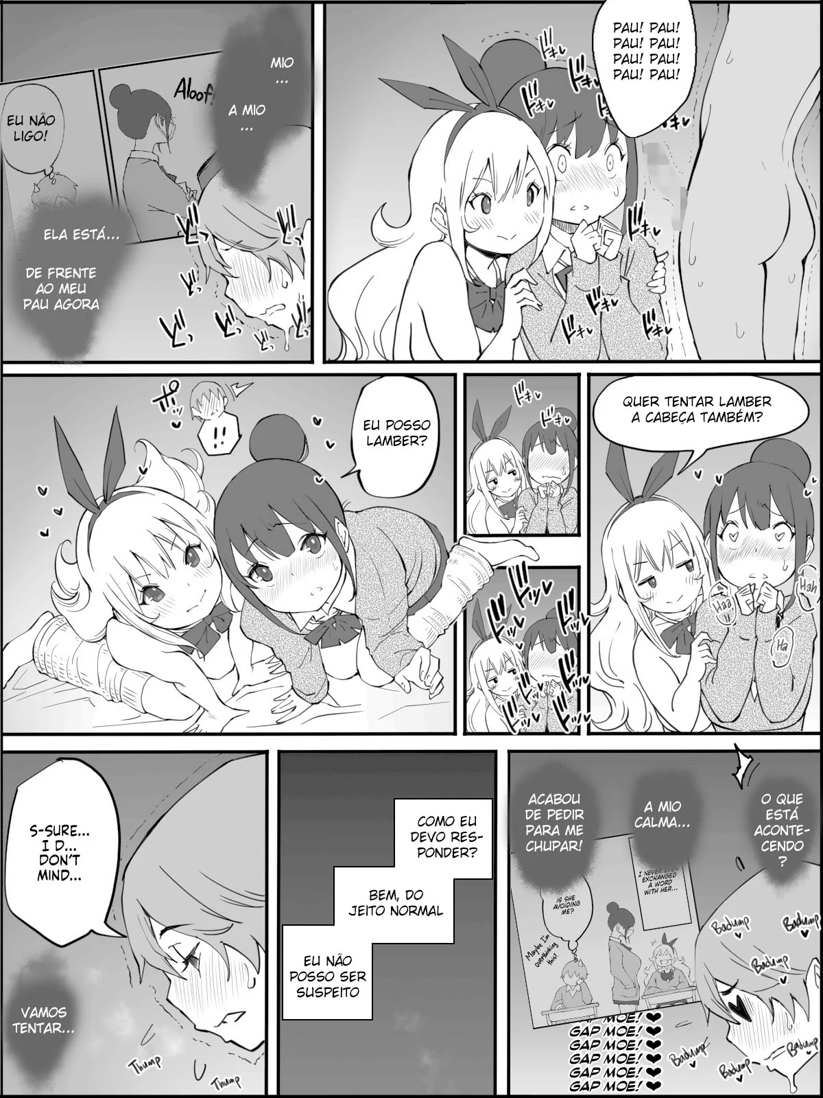 O Harém do Sortudo: Aventuras Escaldantes em Hentai HQ Brasileiro