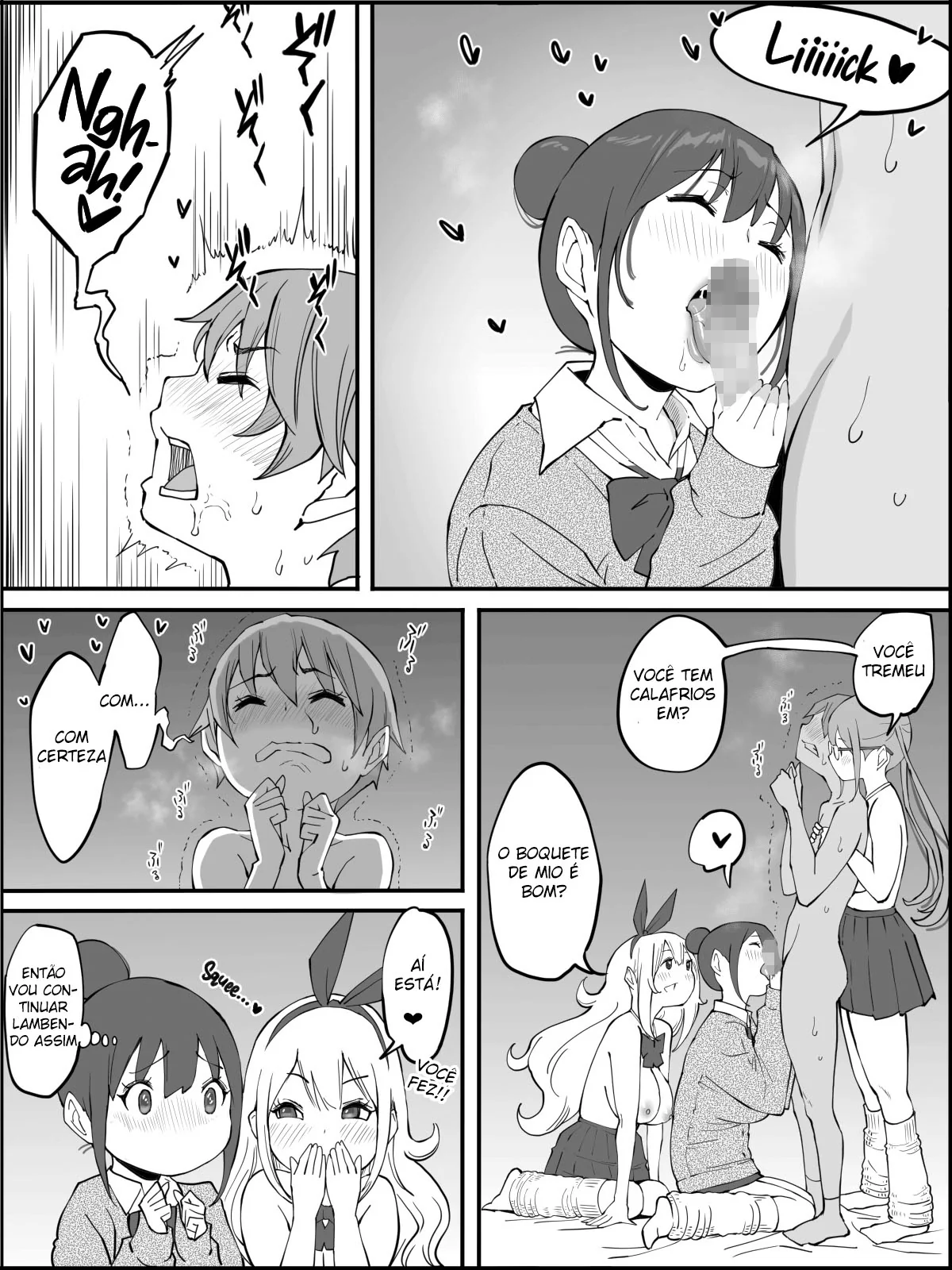 O Harém do Sortudo: Aventuras Escaldantes em Hentai HQ Brasileiro