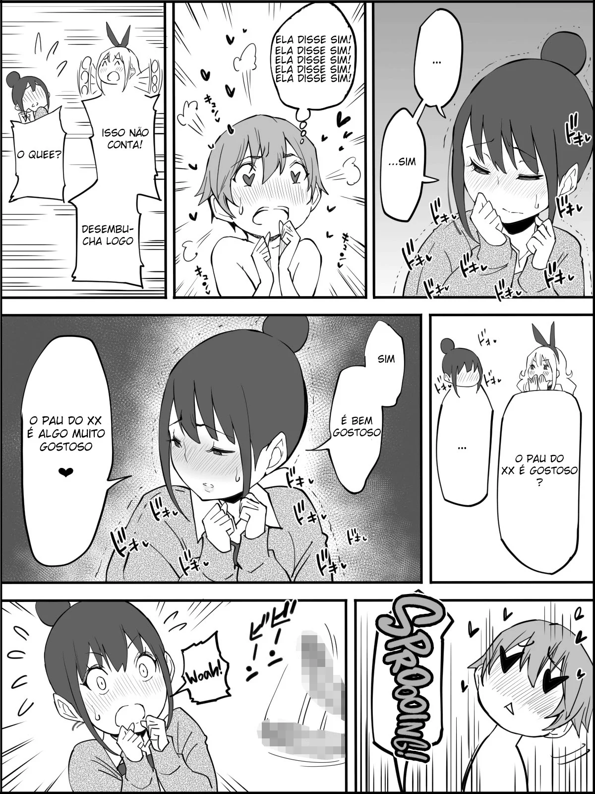 O Harém do Sortudo: Aventuras Escaldantes em Hentai HQ Brasileiro