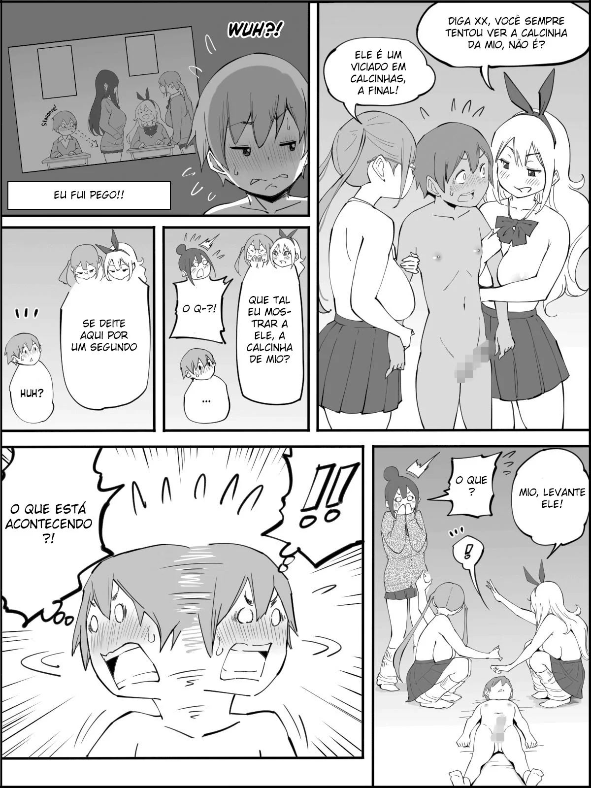 O Harém do Sortudo: Aventuras Escaldantes em Hentai HQ Brasileiro