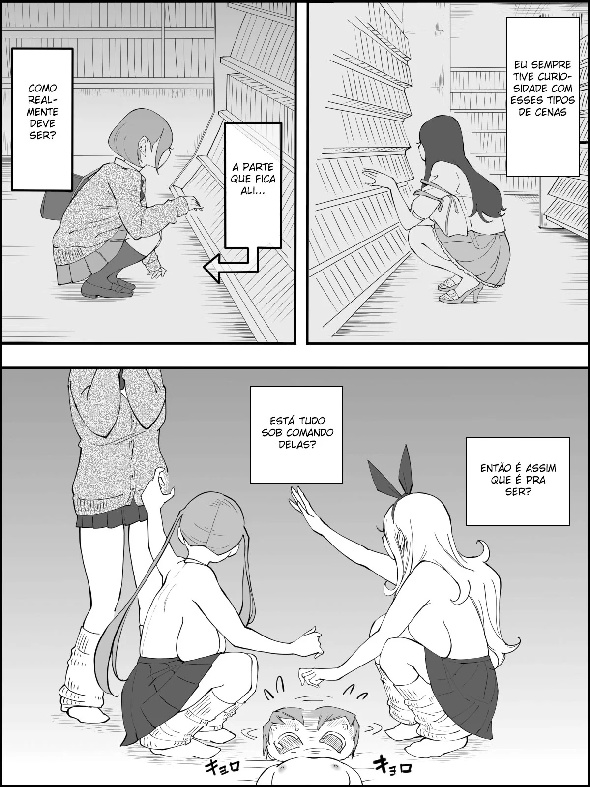 O Harém do Sortudo: Aventuras Escaldantes em Hentai HQ Brasileiro
