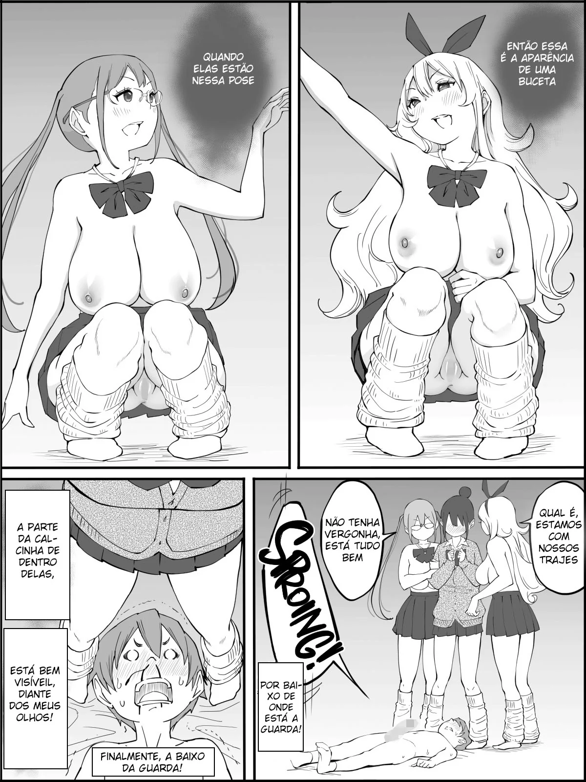 O Harém do Sortudo: Aventuras Escaldantes em Hentai HQ Brasileiro