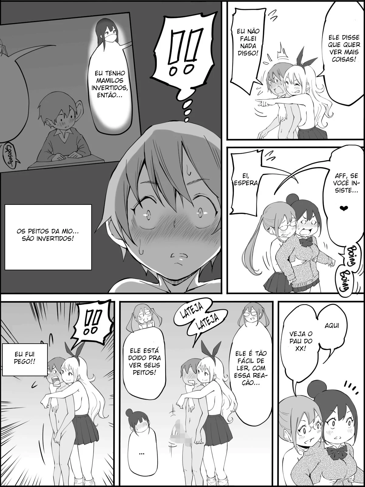 O Harém do Sortudo: Aventuras Escaldantes em Hentai HQ Brasileiro