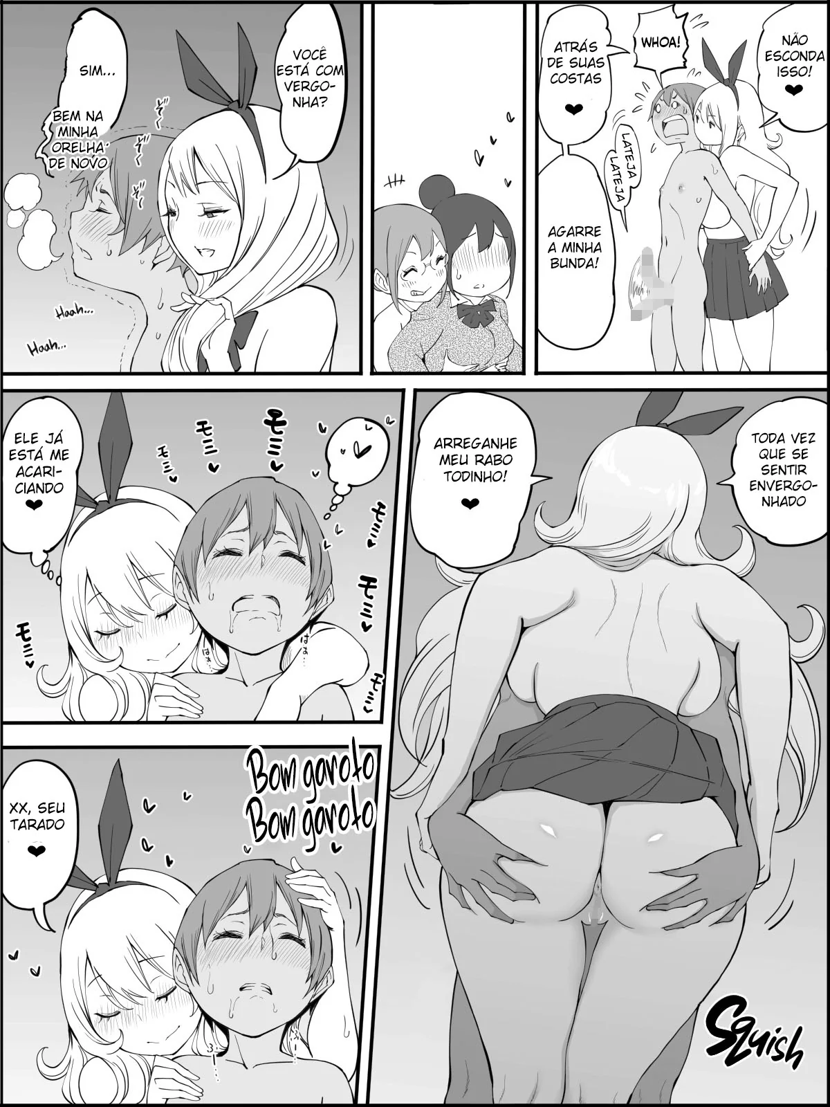 O Harém do Sortudo: Aventuras Escaldantes em Hentai HQ Brasileiro