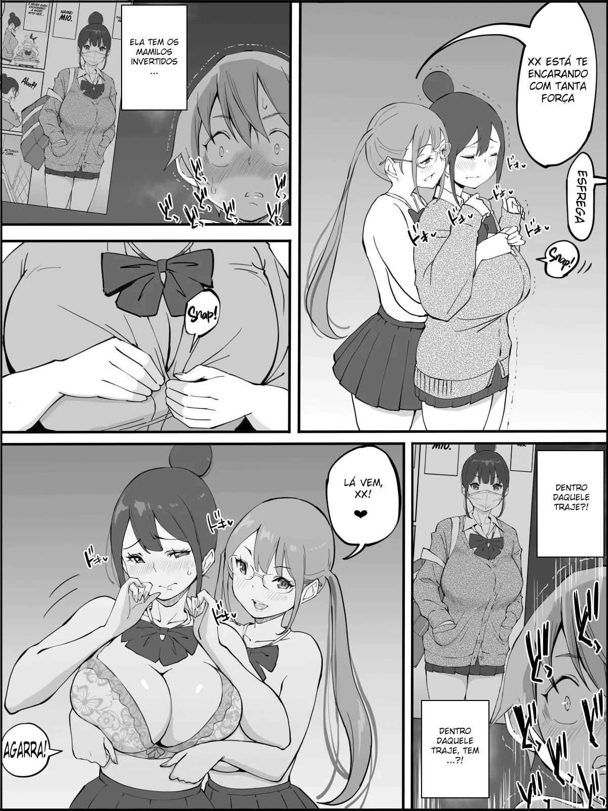 O Harém do Sortudo: Aventuras Escaldantes em Hentai HQ Brasileiro