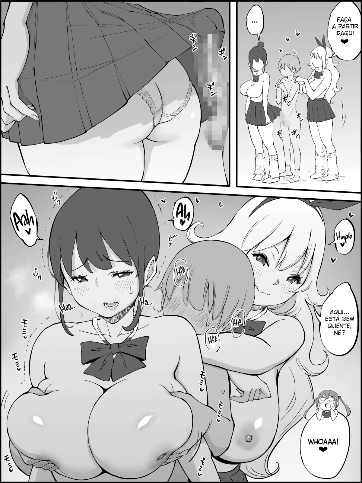 O Harém do Sortudo: Aventuras Escaldantes em Hentai HQ Brasileiro