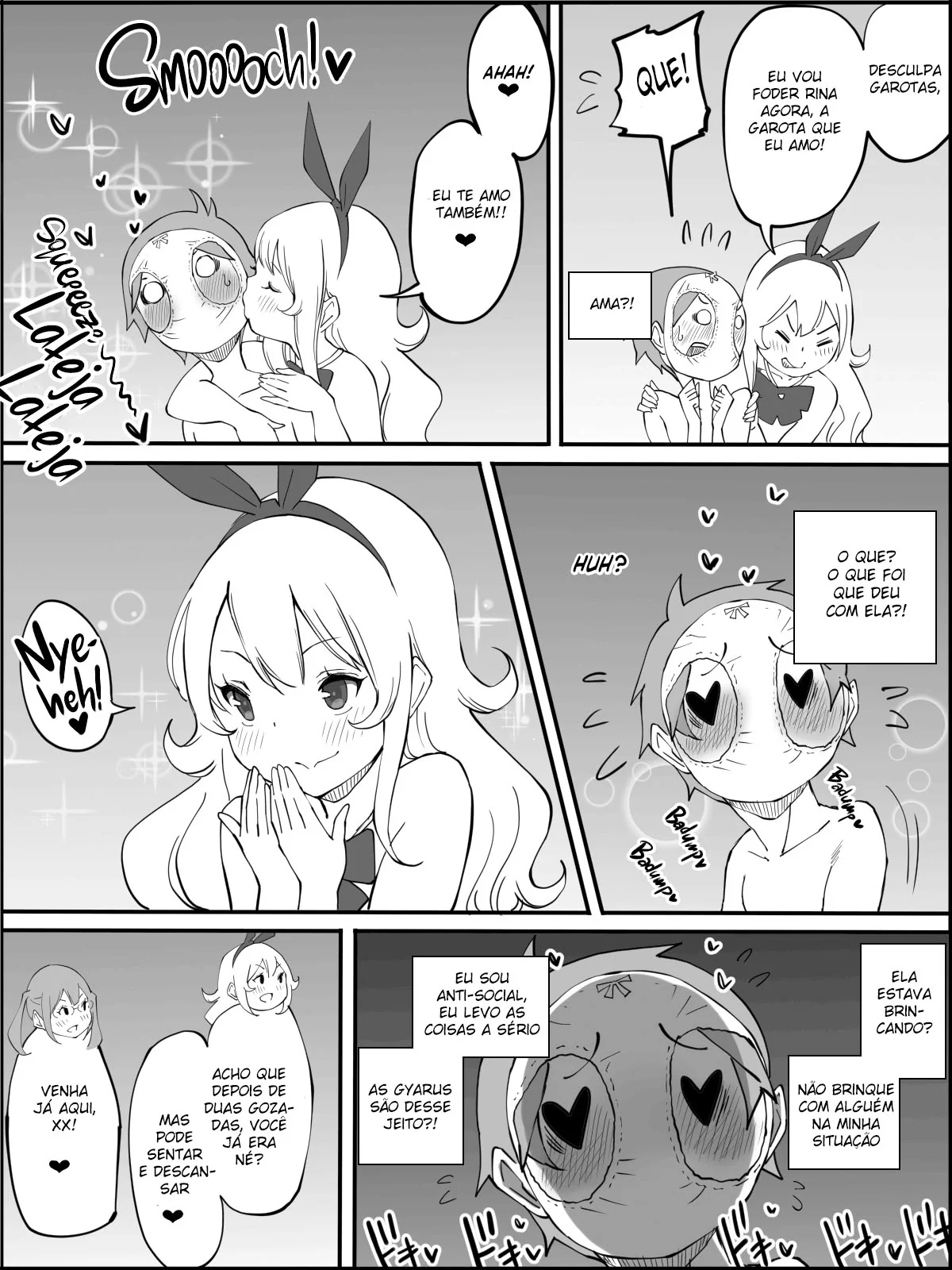 O Harém do Sortudo: Aventuras Escaldantes em Hentai HQ Brasileiro