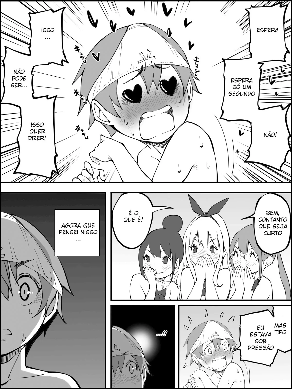 O Harém do Sortudo: Aventuras Escaldantes em Hentai HQ Brasileiro