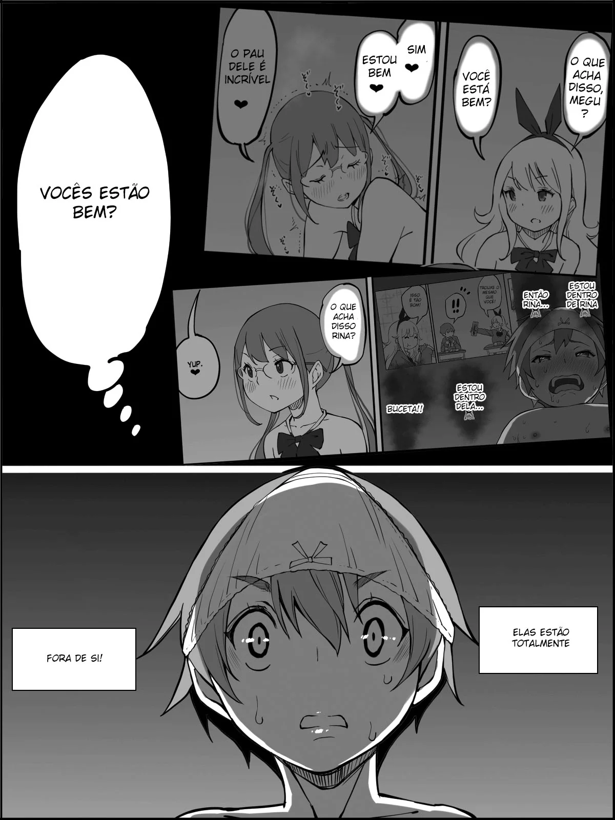 O Harém do Sortudo: Aventuras Escaldantes em Hentai HQ Brasileiro