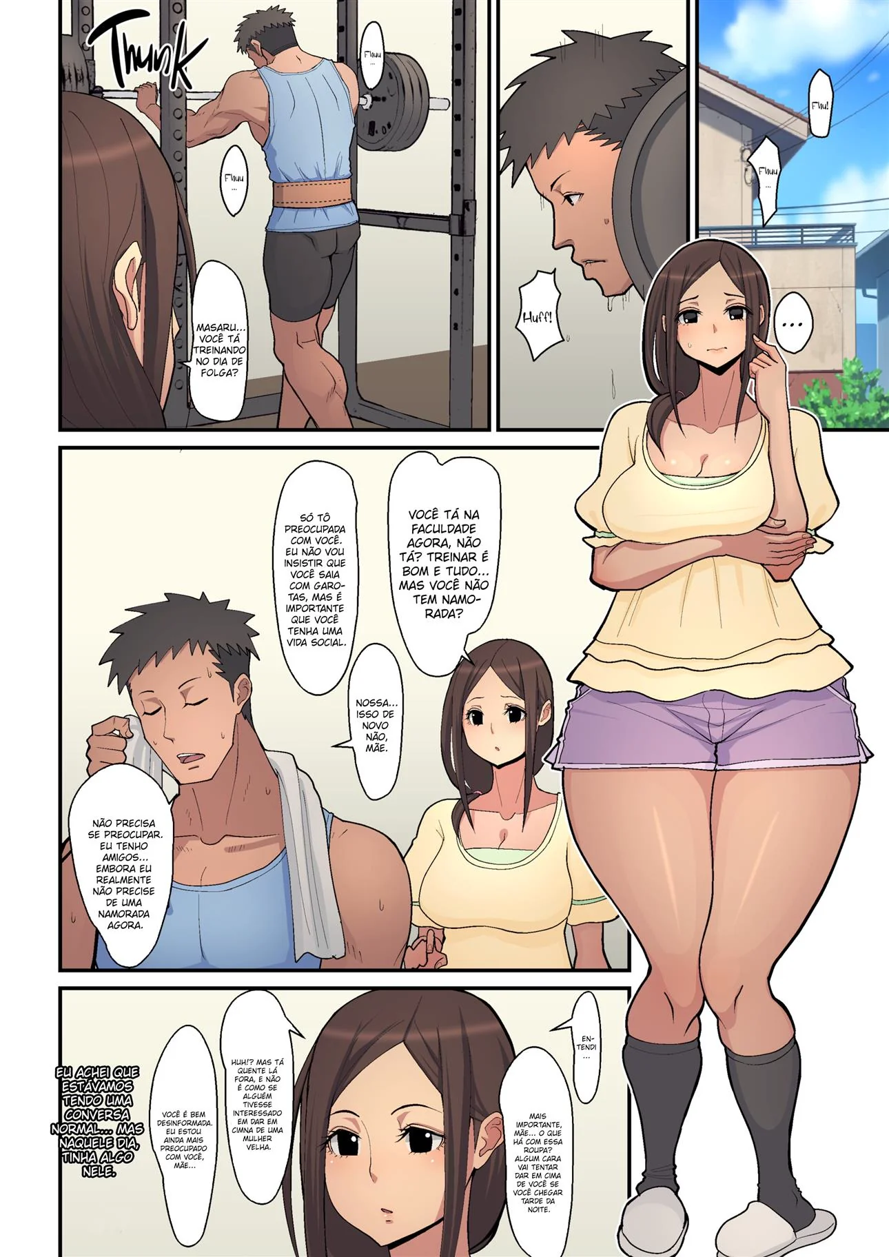 Mamãe Piranha Seduzindo o Filho Pervertido – Uma História de Desejo Proibido em Hentai HQ