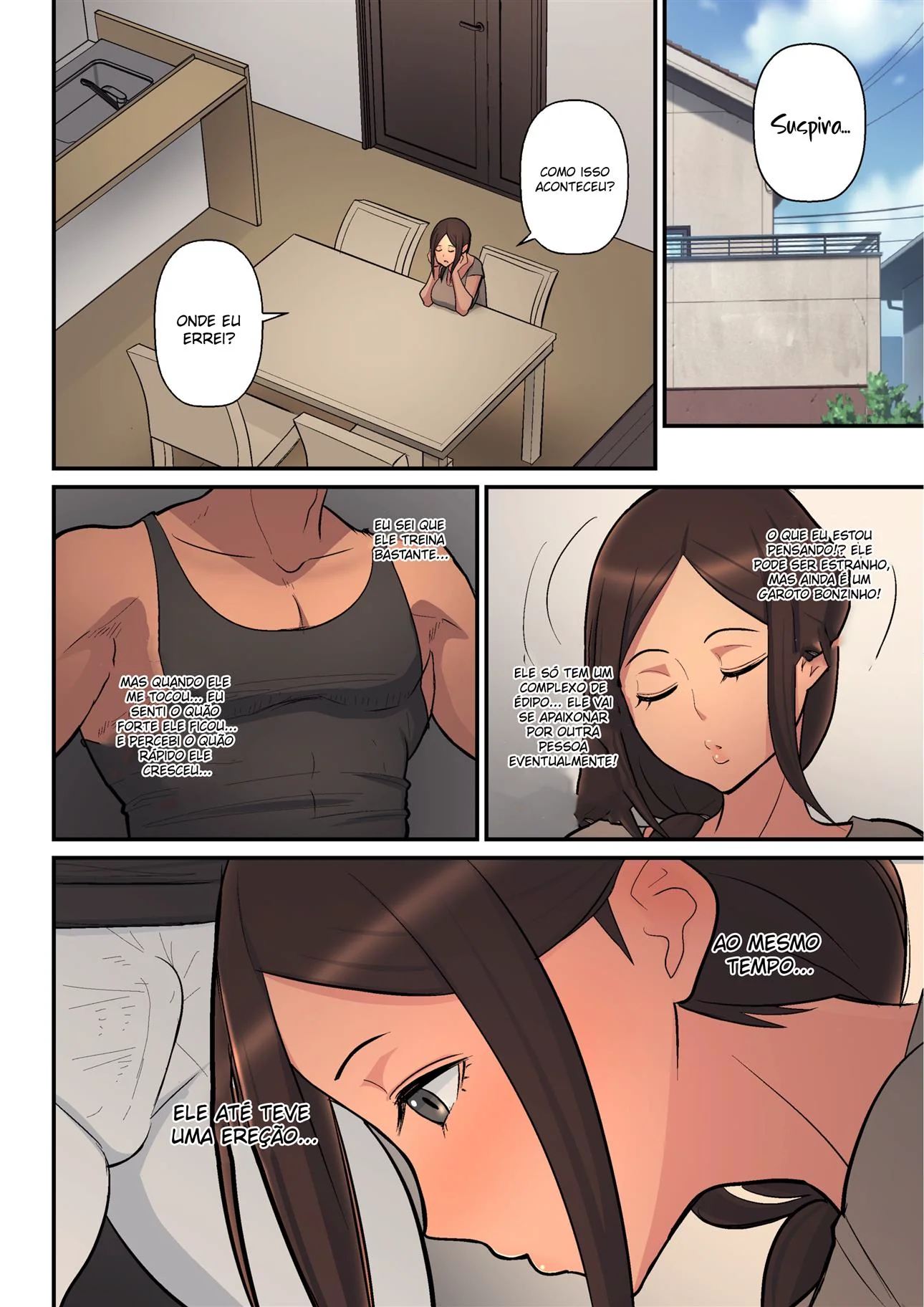 Mamãe Piranha Seduzindo o Filho Pervertido – Uma História de Desejo Proibido em Hentai HQ
