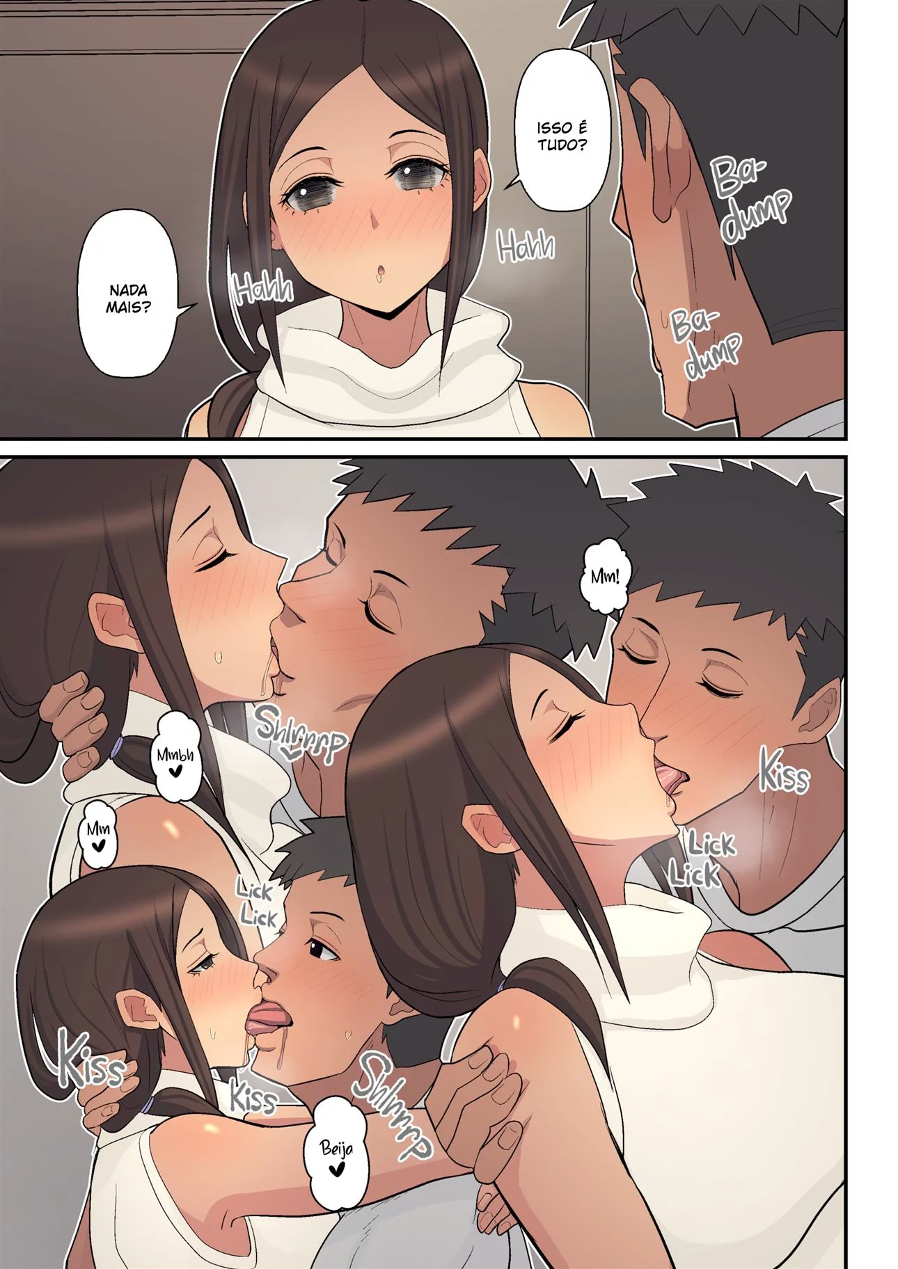 Mamãe Piranha Seduzindo o Filho Pervertido – Uma História de Desejo Proibido em Hentai HQ