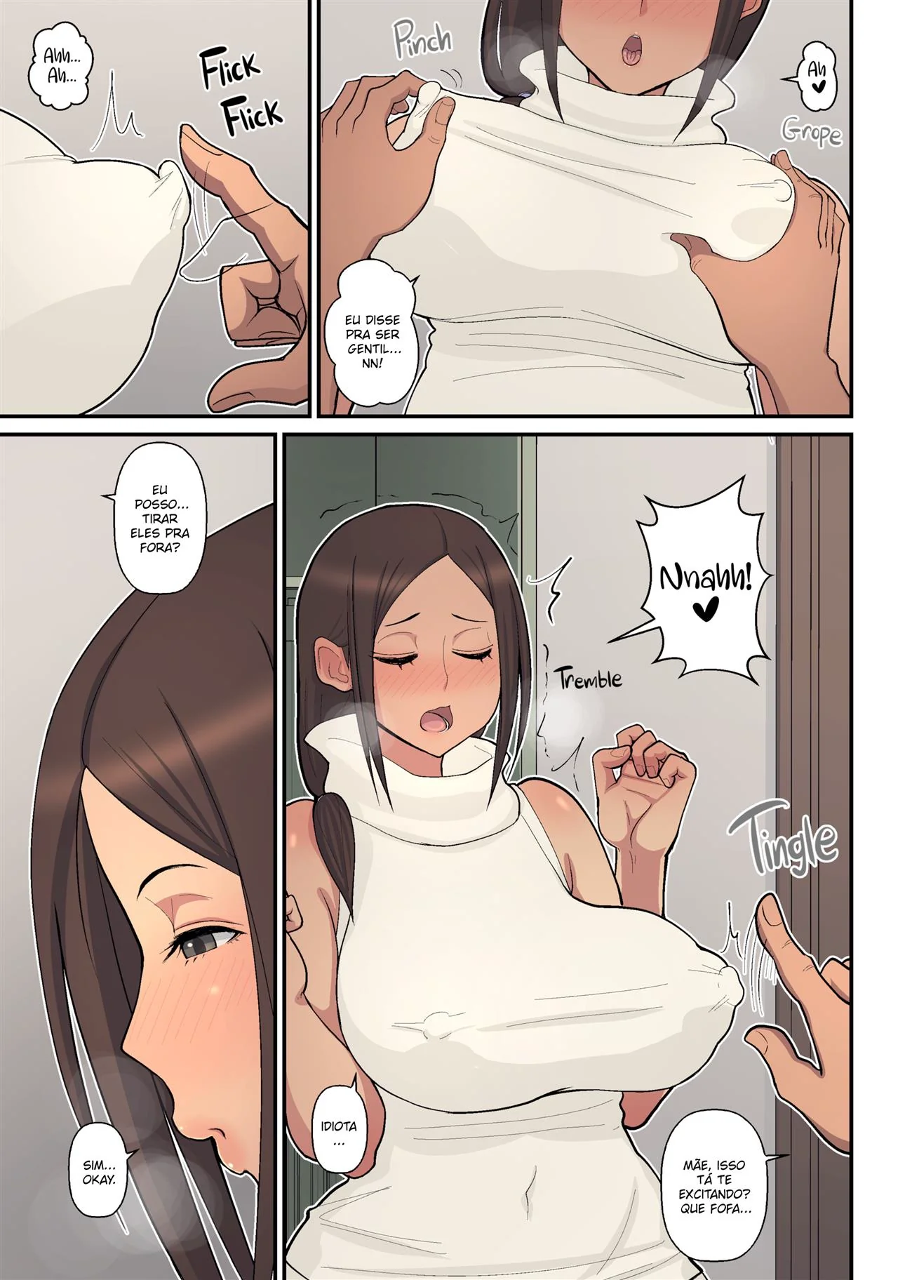 Mamãe Piranha Seduzindo o Filho Pervertido – Uma História de Desejo Proibido em Hentai HQ