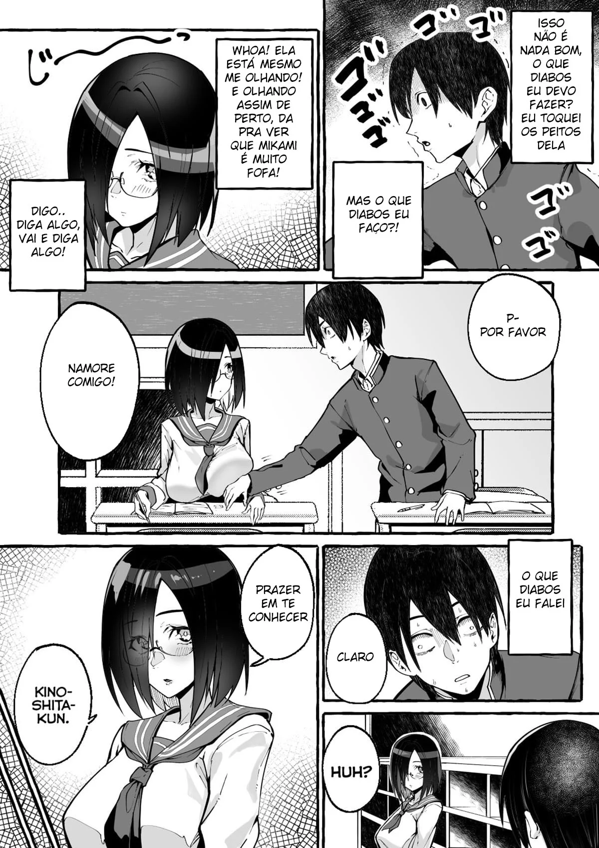 Paixão Peituda: A Namorada Safada que Drena as Bolas do Protagonista – Em Hentai HQ Brasileiro