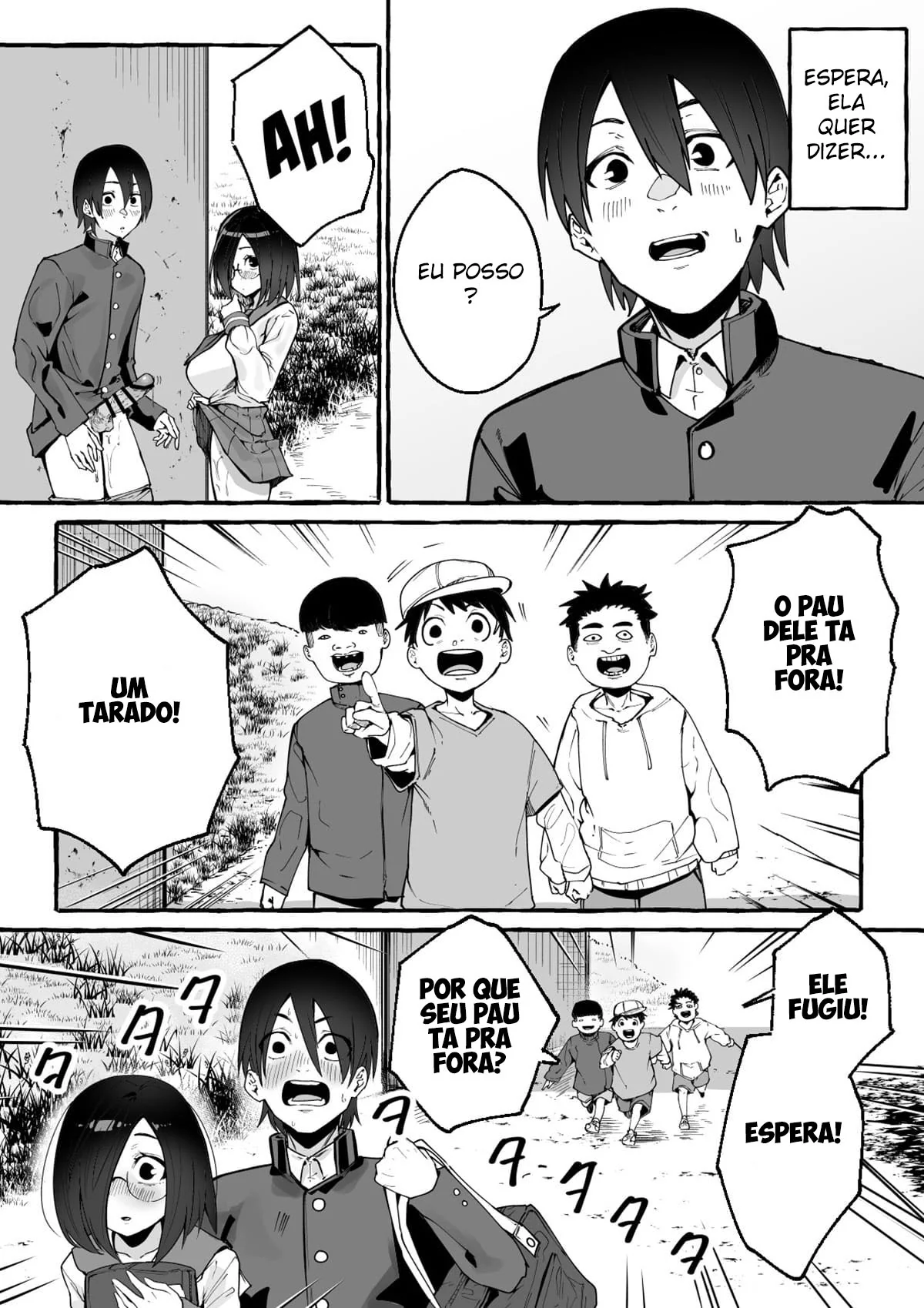 Paixão Peituda: A Namorada Safada que Drena as Bolas do Protagonista – Em Hentai HQ Brasileiro