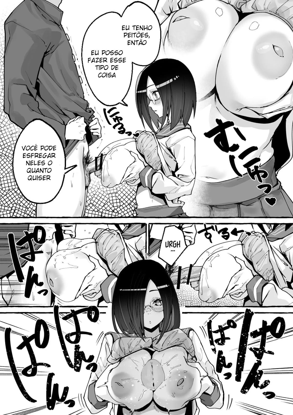 Paixão Peituda: A Namorada Safada que Drena as Bolas do Protagonista – Em Hentai HQ Brasileiro