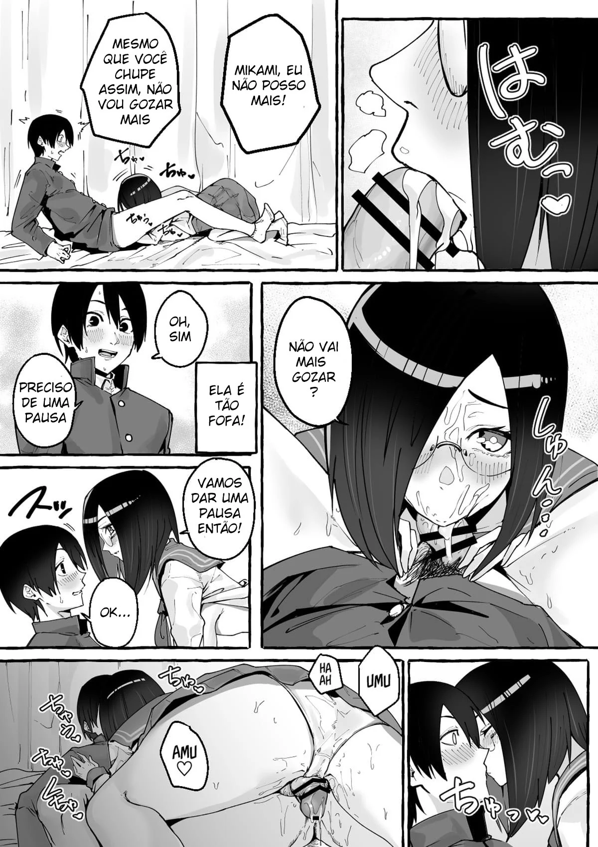 Paixão Peituda: A Namorada Safada que Drena as Bolas do Protagonista – Em Hentai HQ Brasileiro