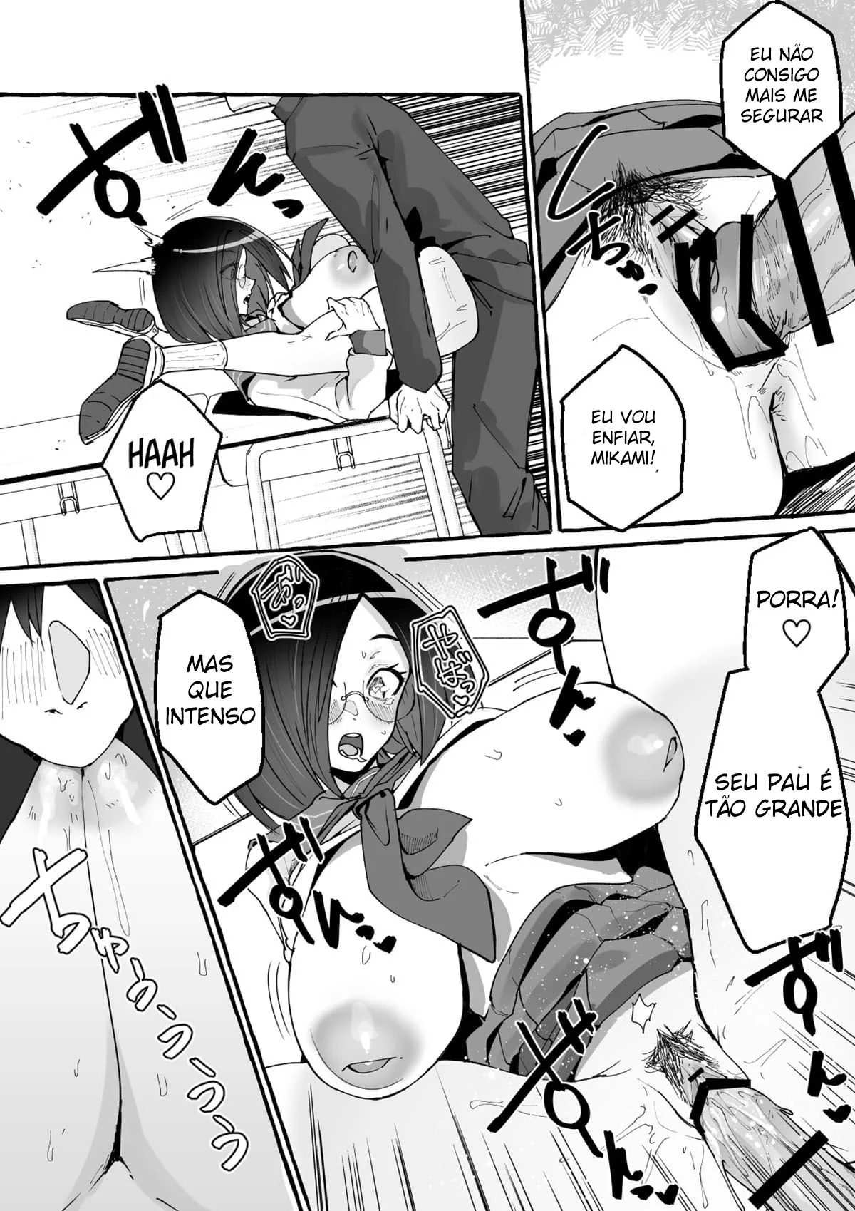 Paixão Peituda: A Namorada Safada que Drena as Bolas do Protagonista – Em Hentai HQ Brasileiro