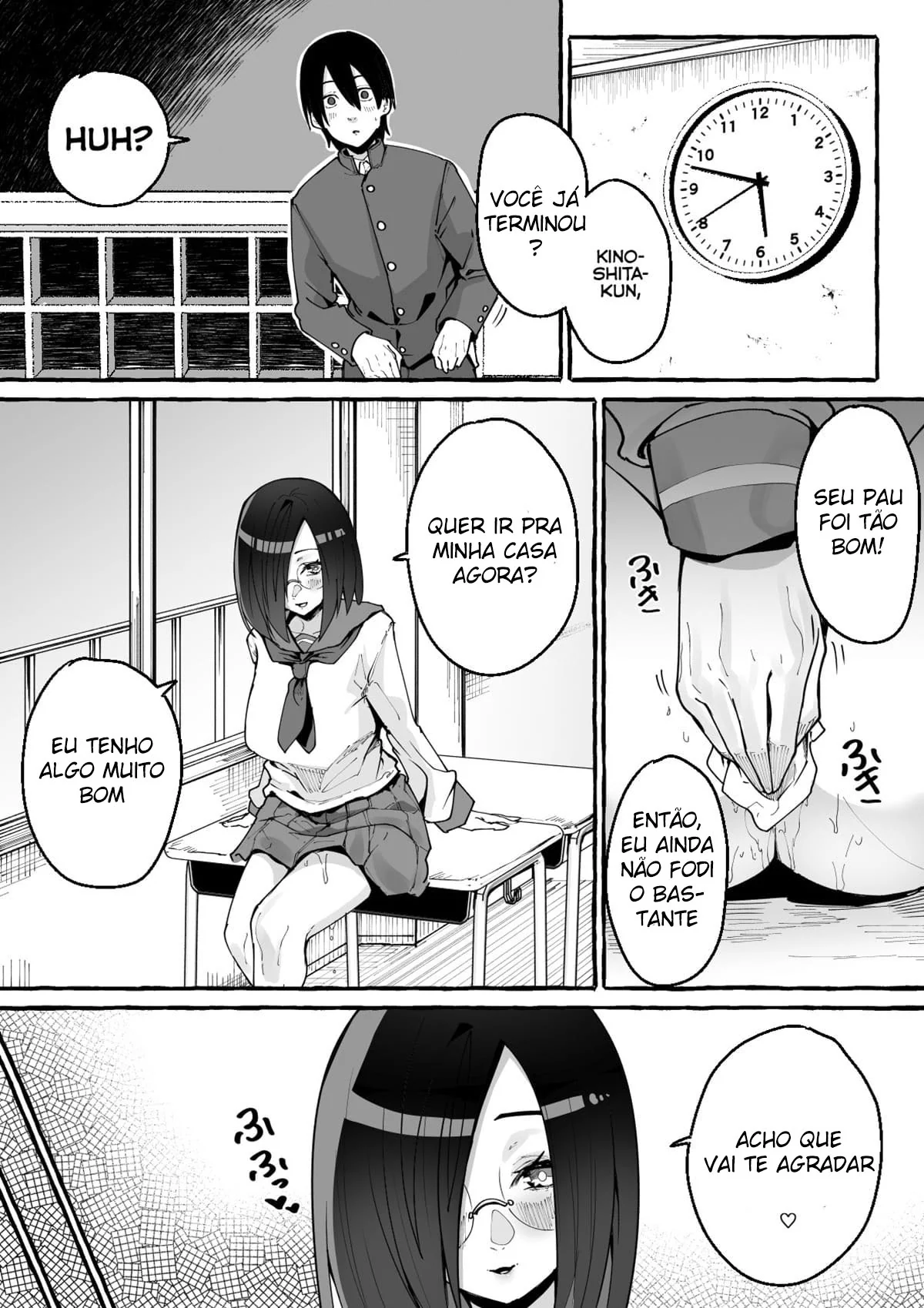 Paixão Peituda: A Namorada Safada que Drena as Bolas do Protagonista – Em Hentai HQ Brasileiro