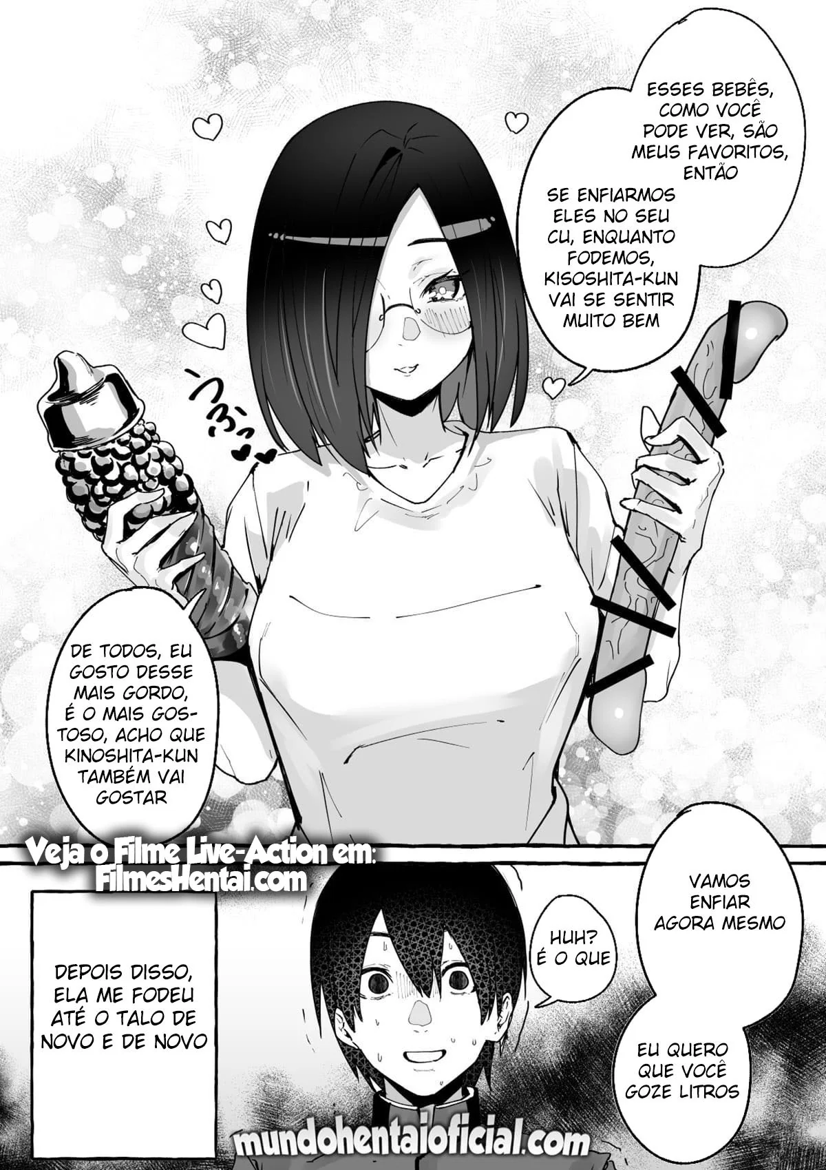 Paixão Peituda: A Namorada Safada que Drena as Bolas do Protagonista – Em Hentai HQ Brasileiro