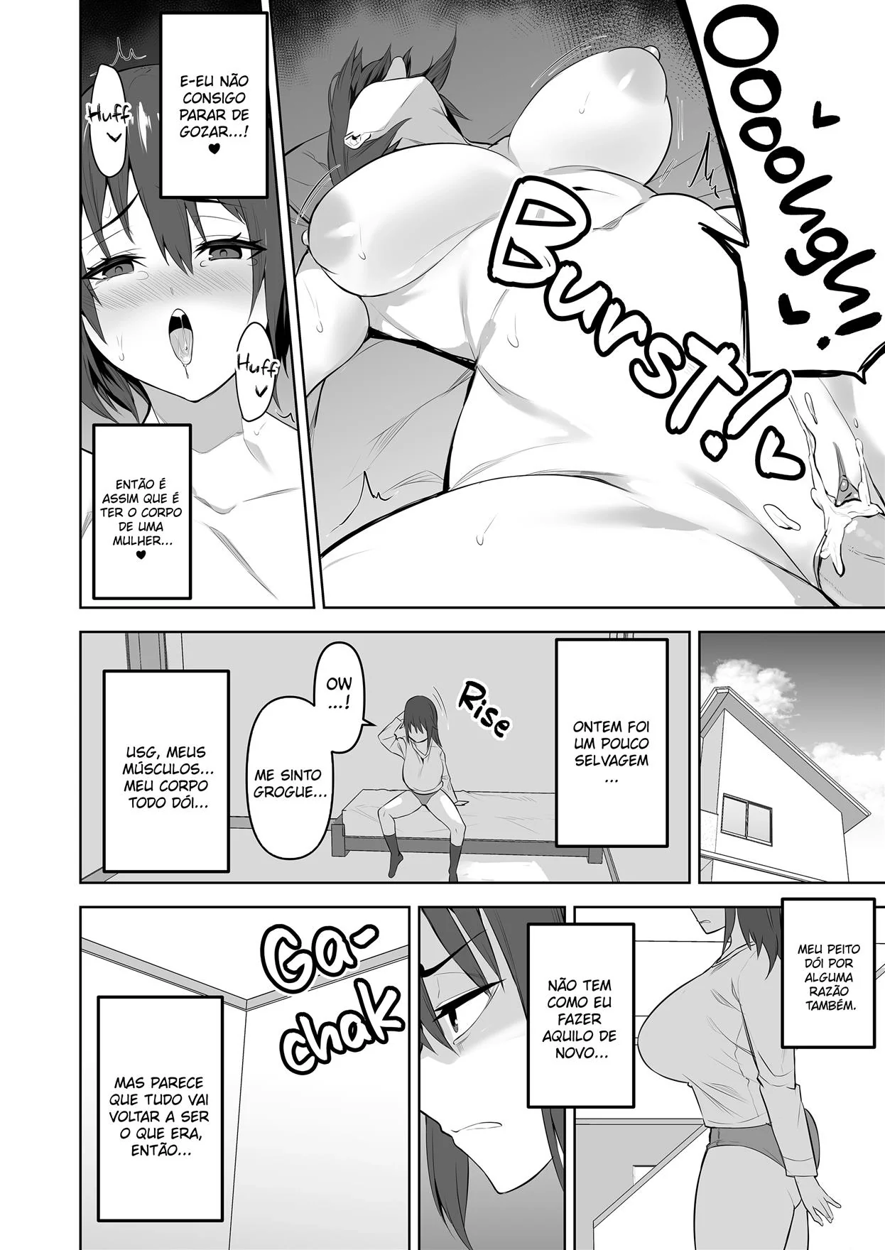 Vírus Transformador: A Piranha dos Amigos – Gender Bender Hentai HQ Brasileiro