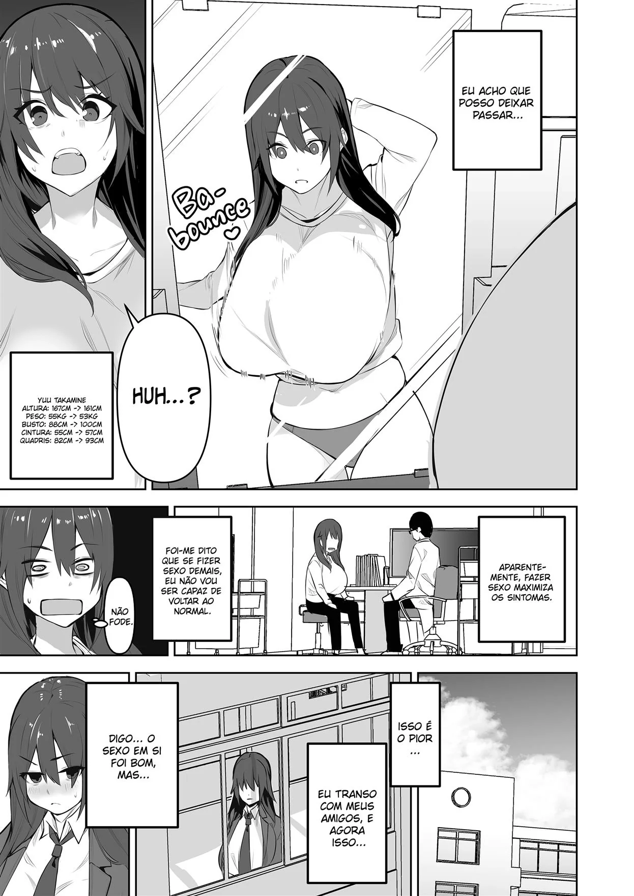 Vírus Transformador: A Piranha dos Amigos – Gender Bender Hentai HQ Brasileiro